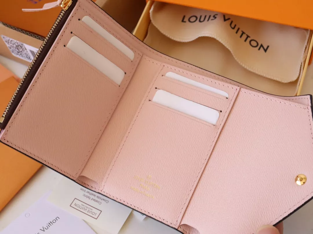 Louis Vuitton AAA Quality Wallets In Pink Minimalist 953