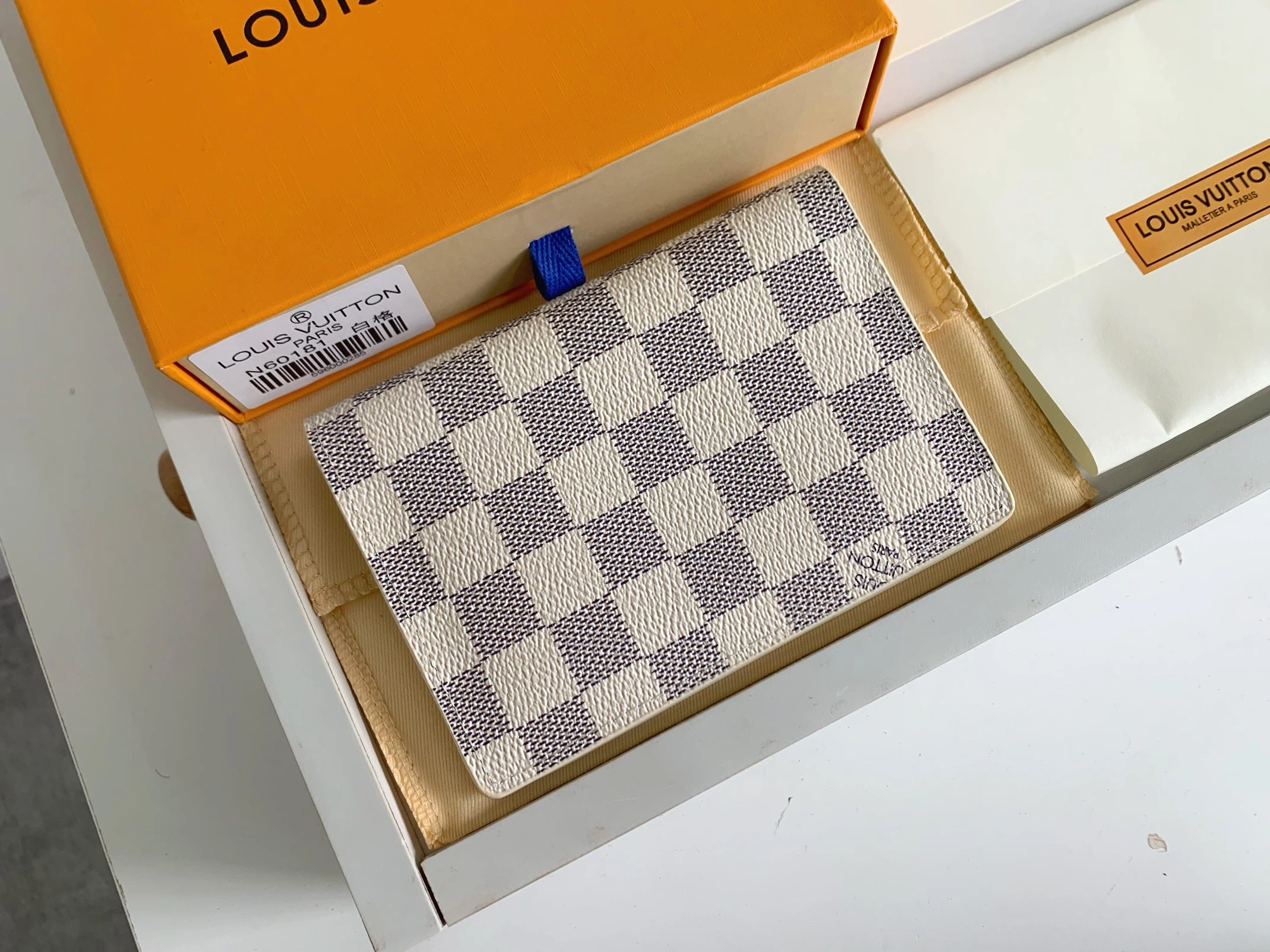 Louis Vuitton Card Case For Unisex Breathable 5943