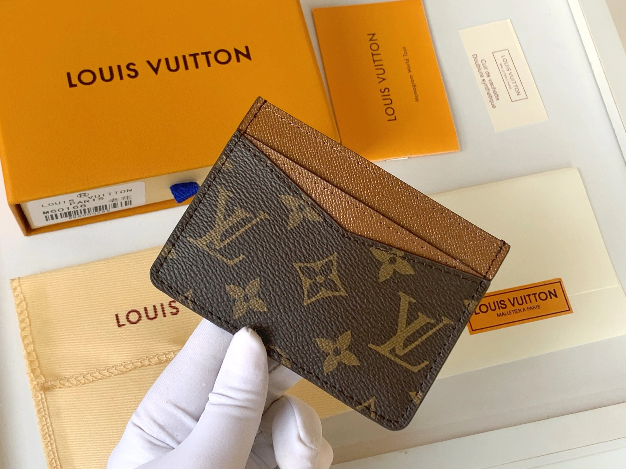 Louis Vuitton Card Case Practical 4185