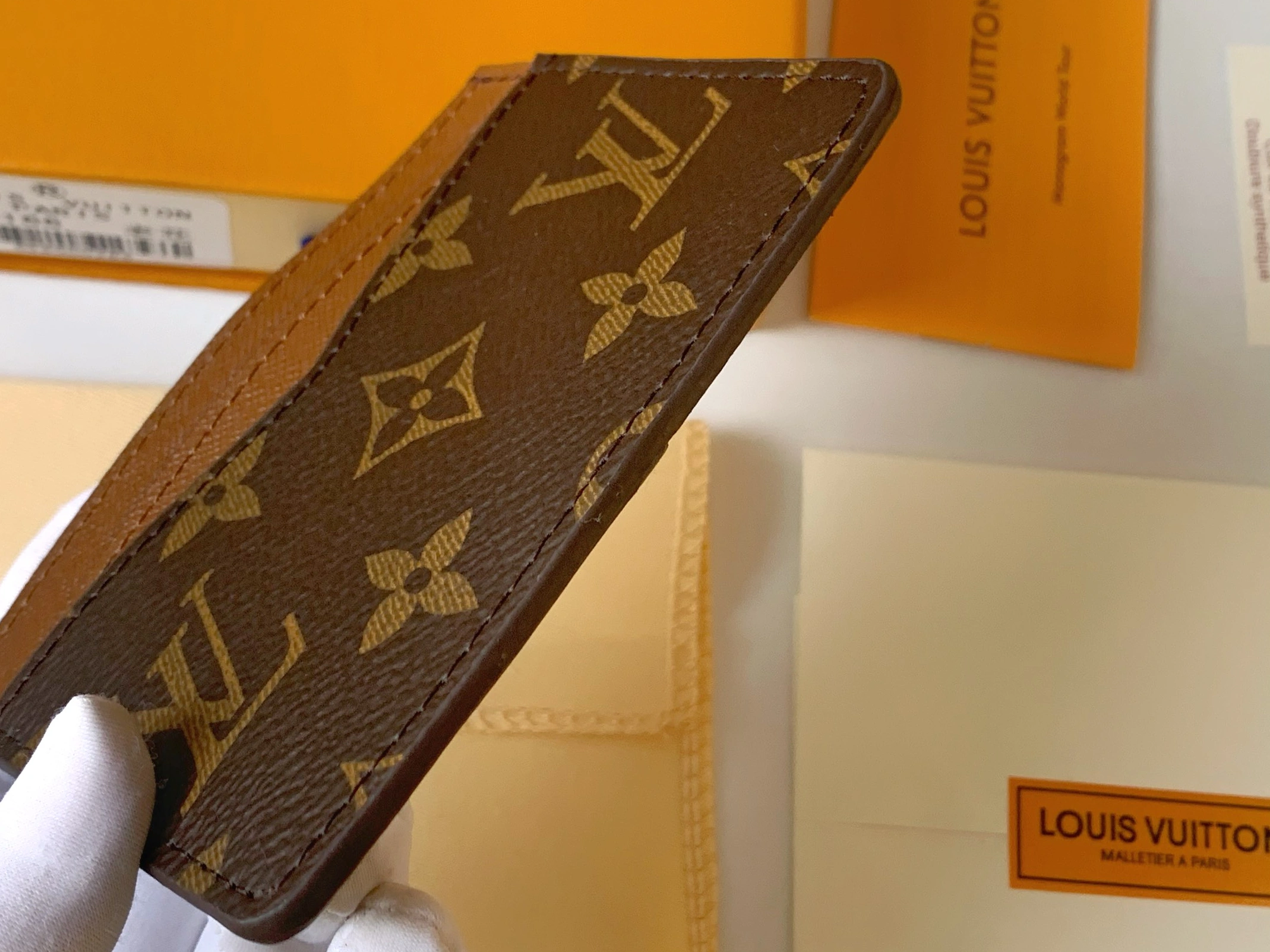 Louis Vuitton Card Case Practical 4185