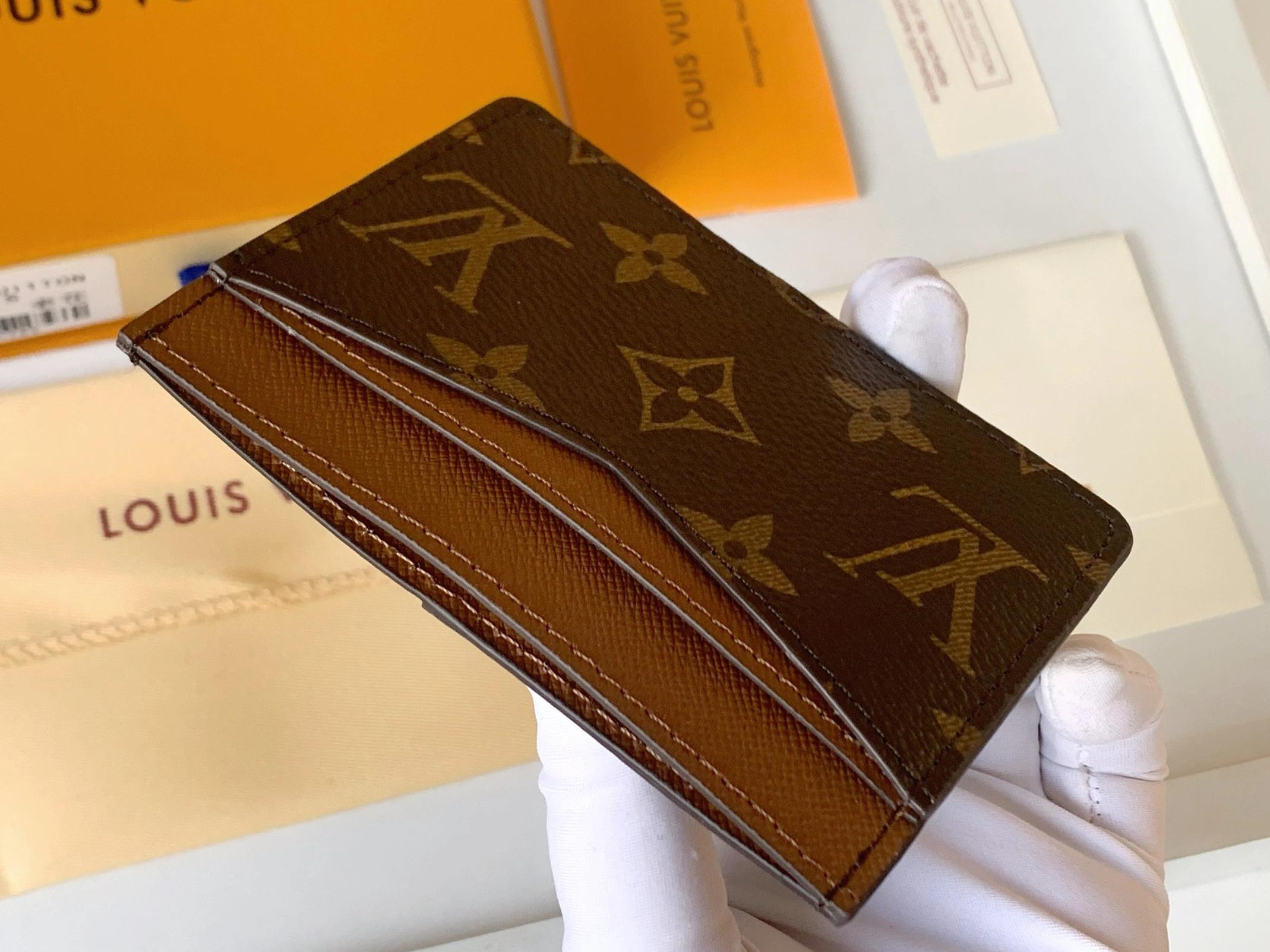 Louis Vuitton Card Case Practical 4185