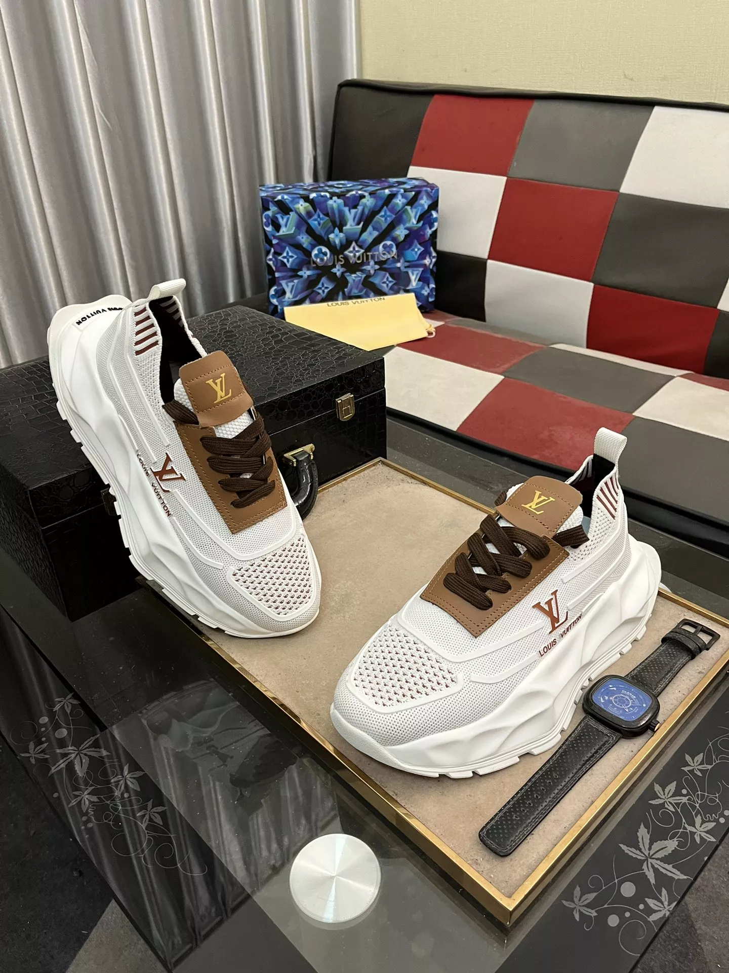 Louis Vuitton Casual Shoes For Men Breathable 8241