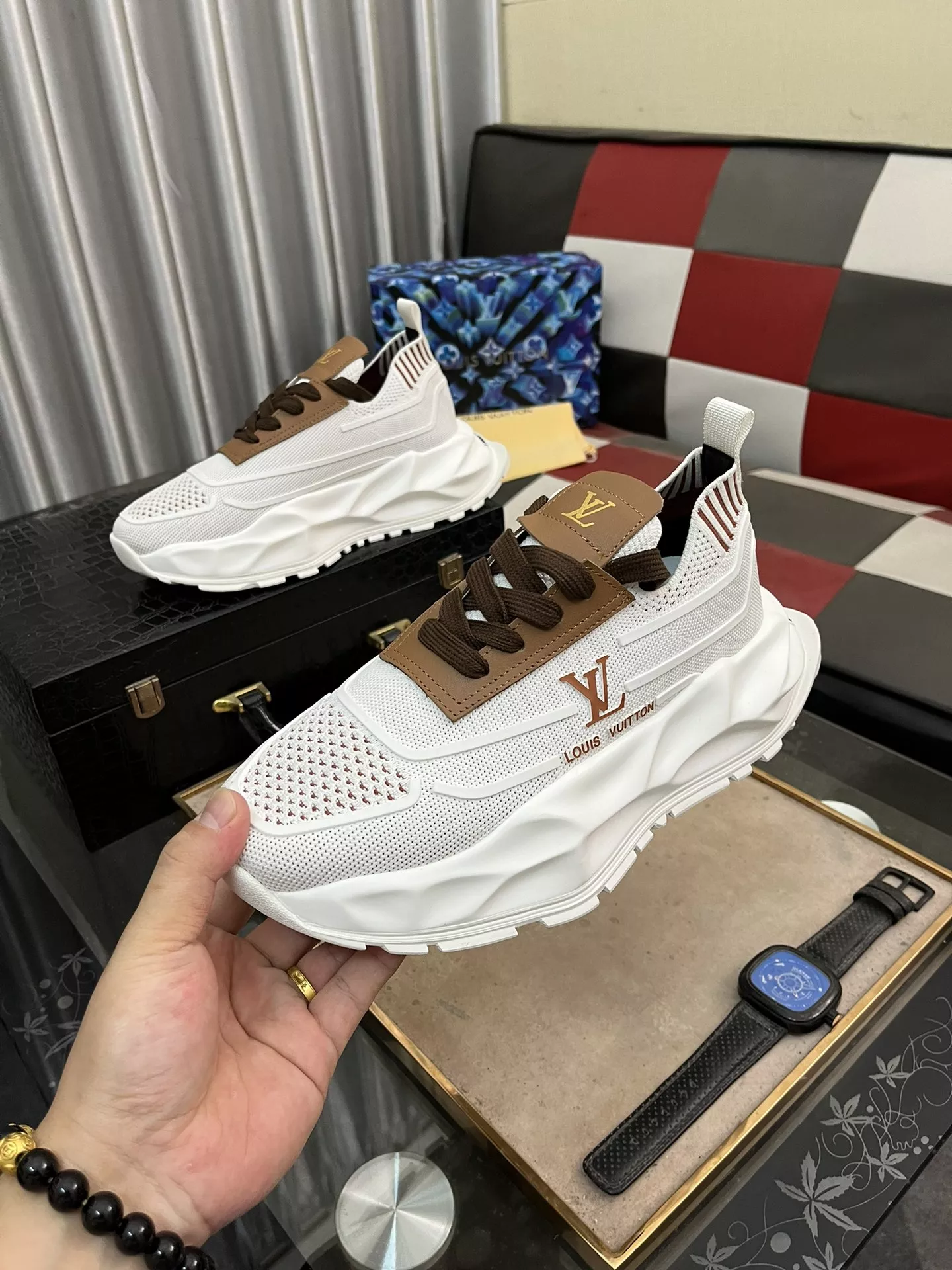 Louis Vuitton Casual Shoes For Men Breathable 8241