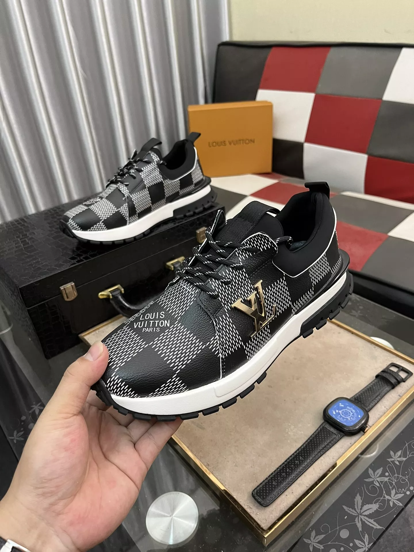 Louis Vuitton Casual Shoes For Men Bright 4163
