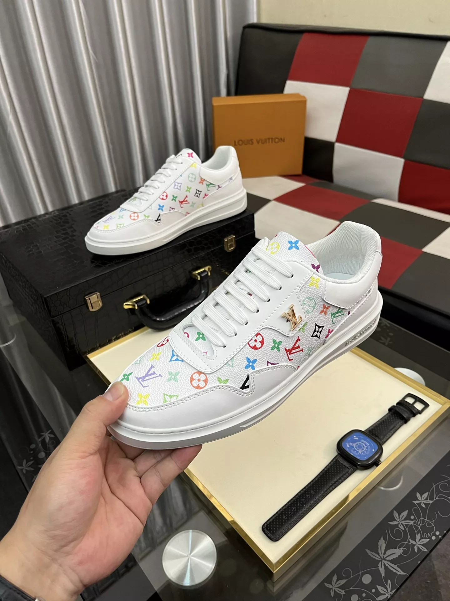 Louis Vuitton Casual Shoes For Men Compact 4089