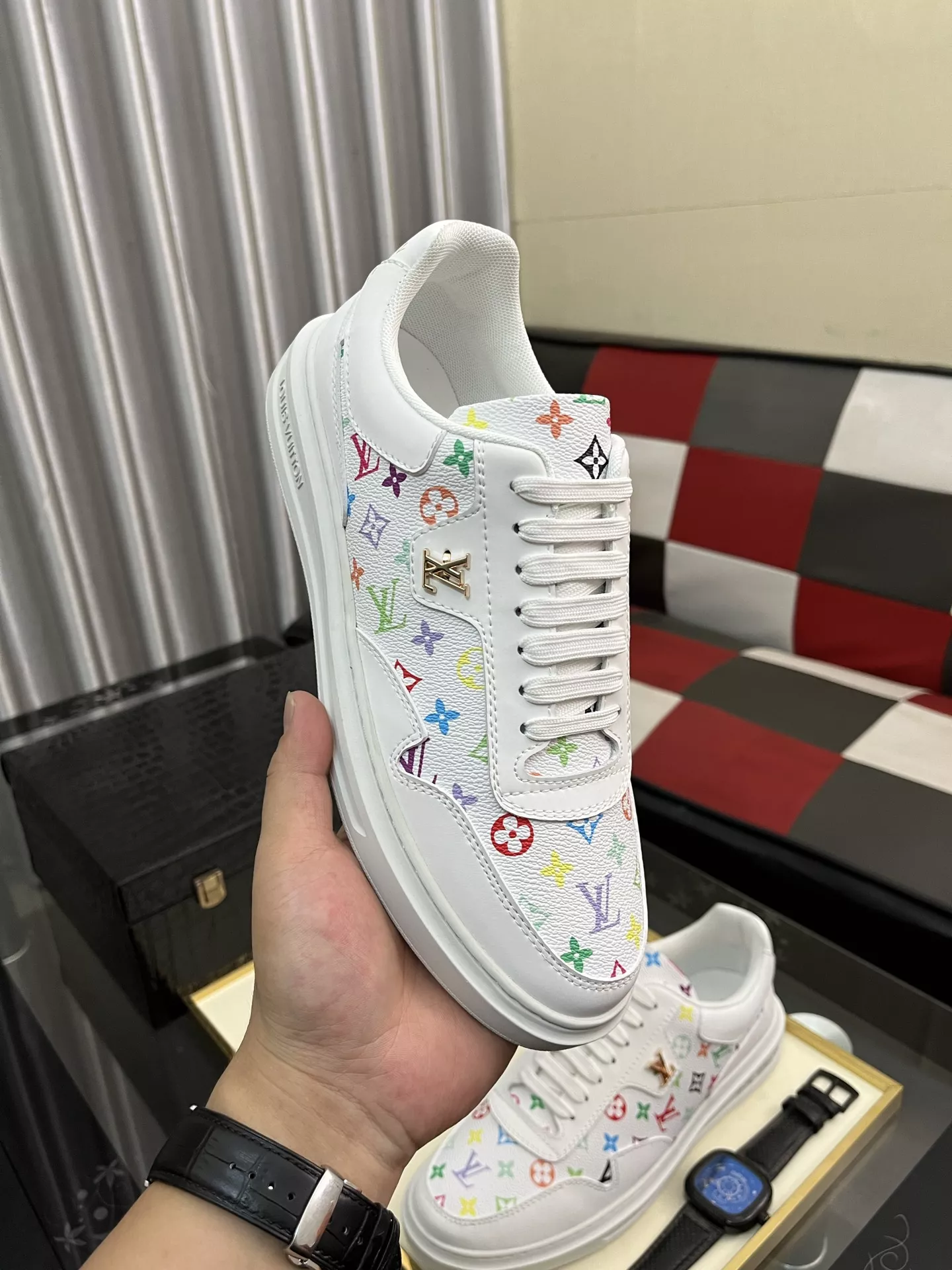 Louis Vuitton Casual Shoes For Men Compact 4089