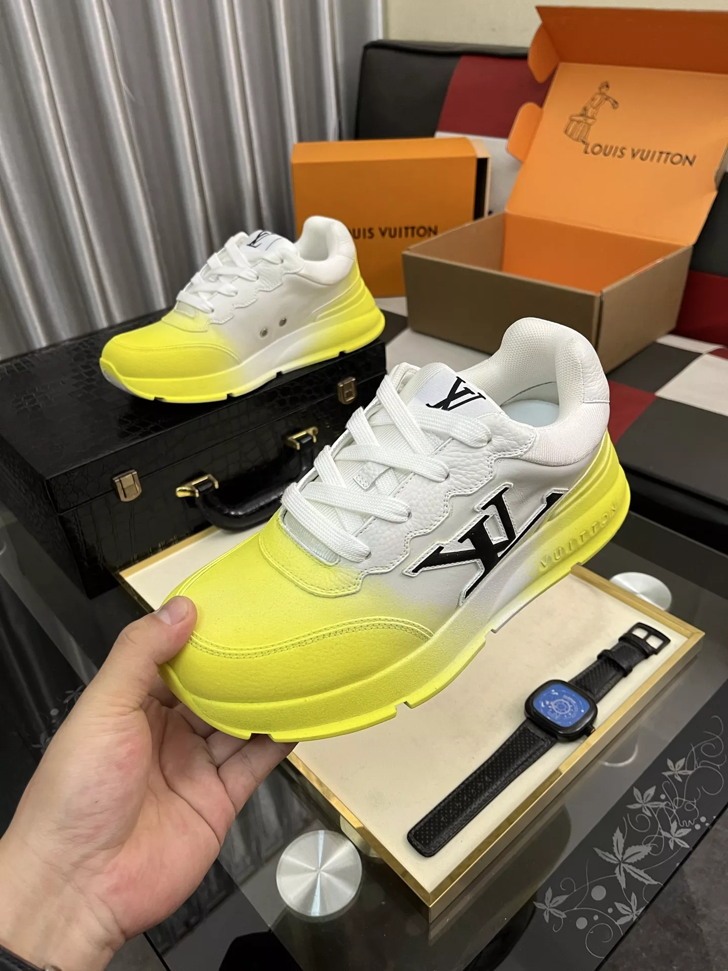 Louis Vuitton Casual Shoes For Men Compact 5027