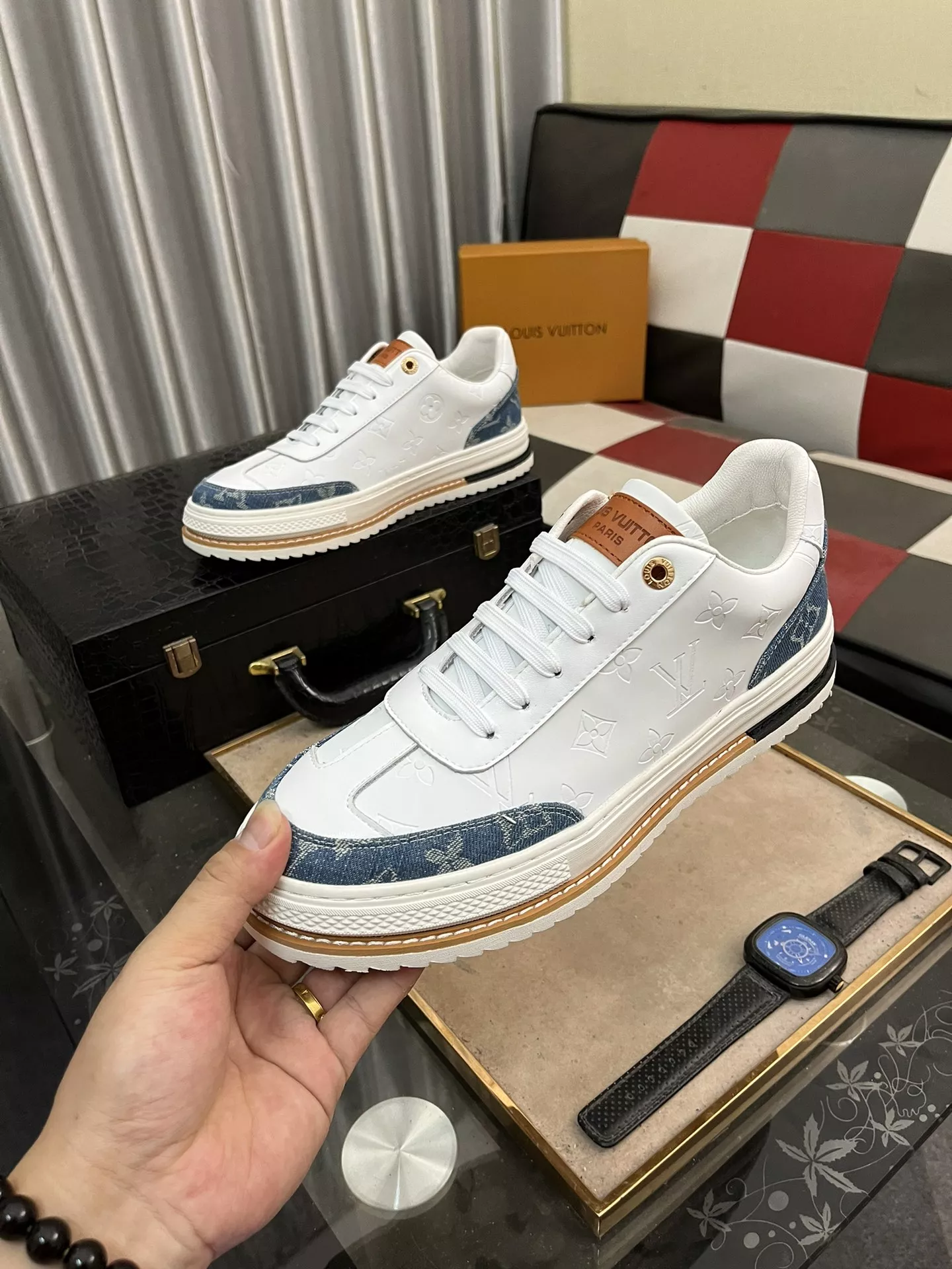 Louis Vuitton Casual Shoes For Men Compact 7317