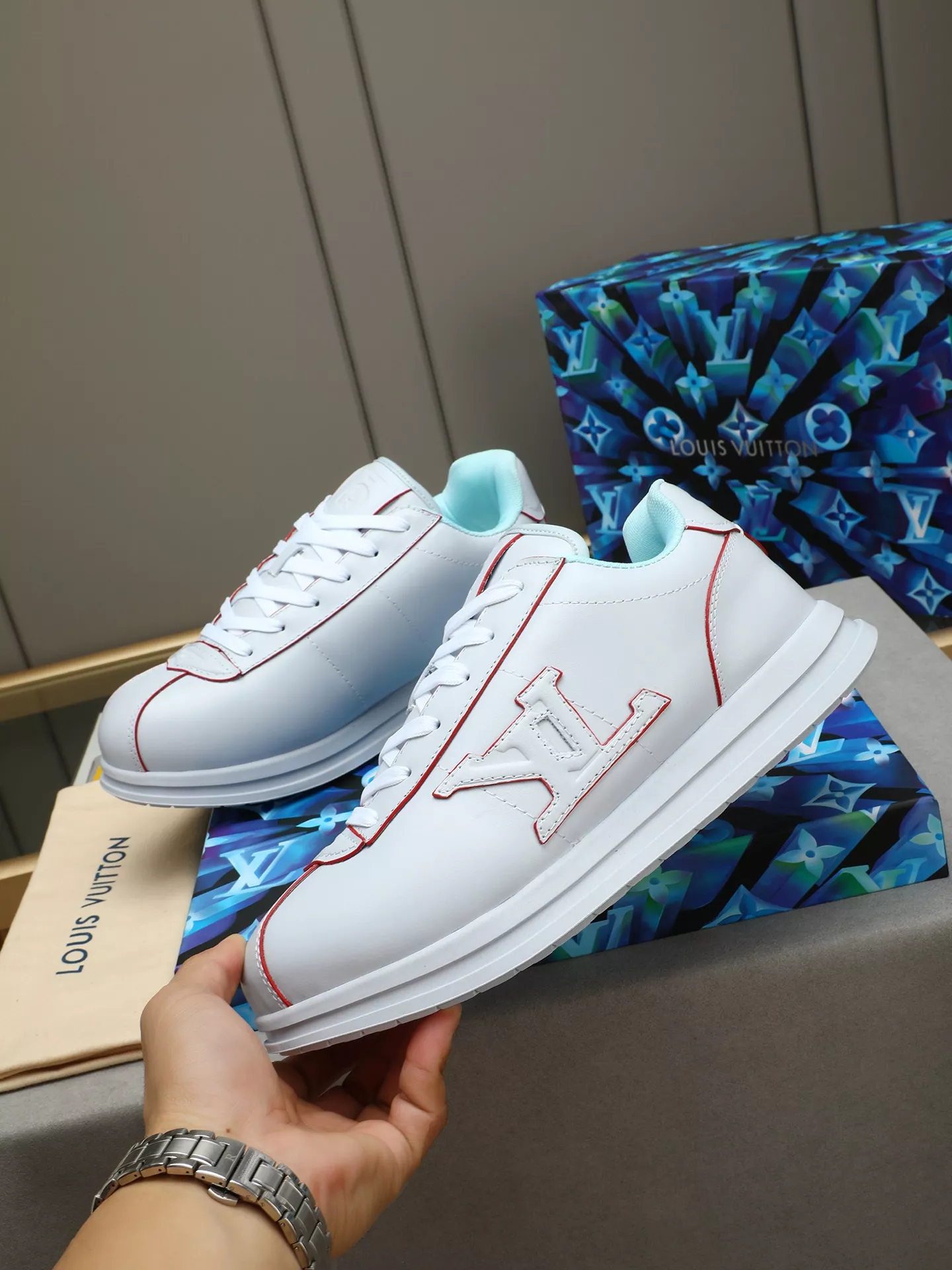 Louis Vuitton Casual Shoes For Men Compact 853