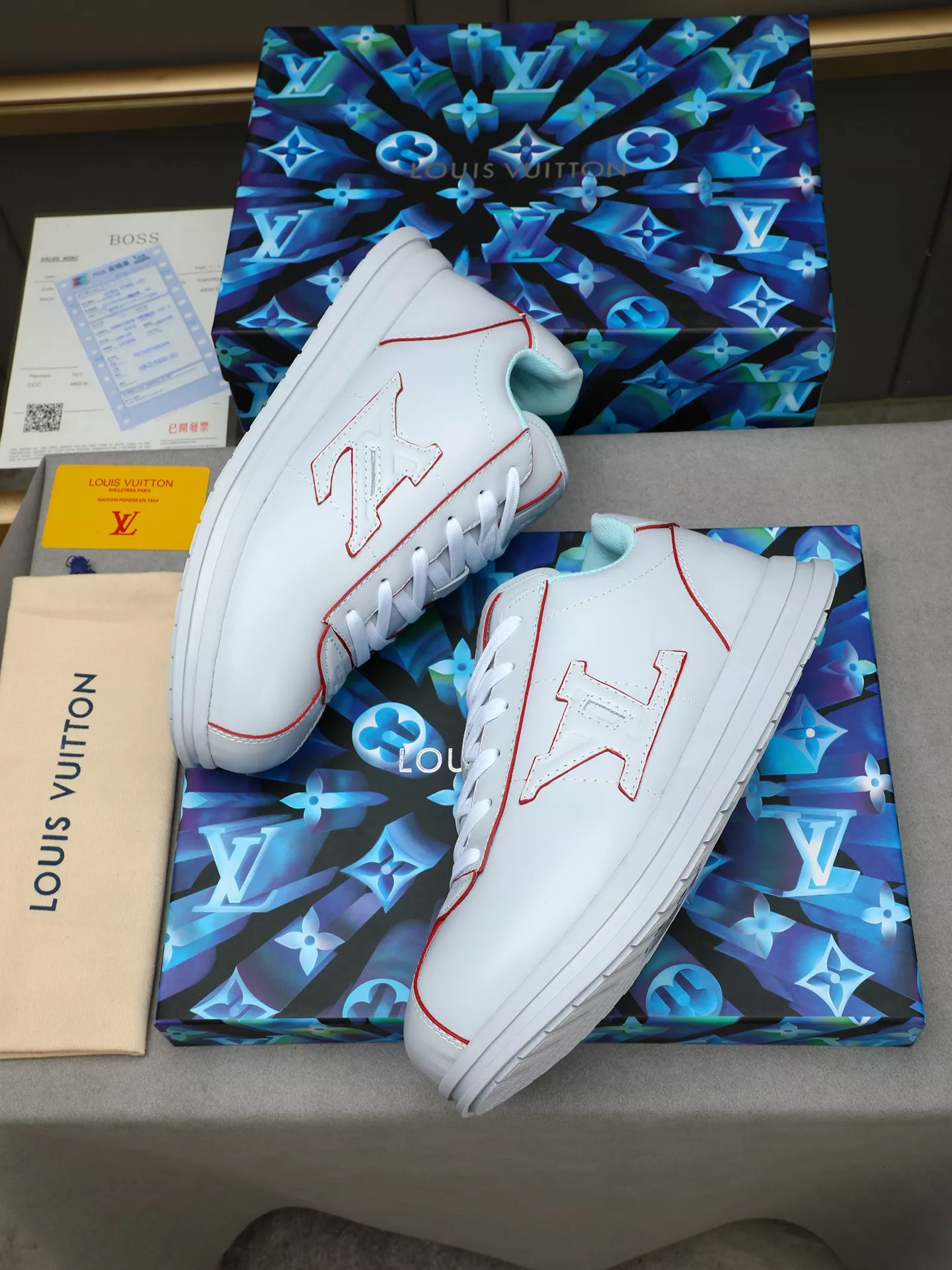 Louis Vuitton Casual Shoes For Men Compact 853