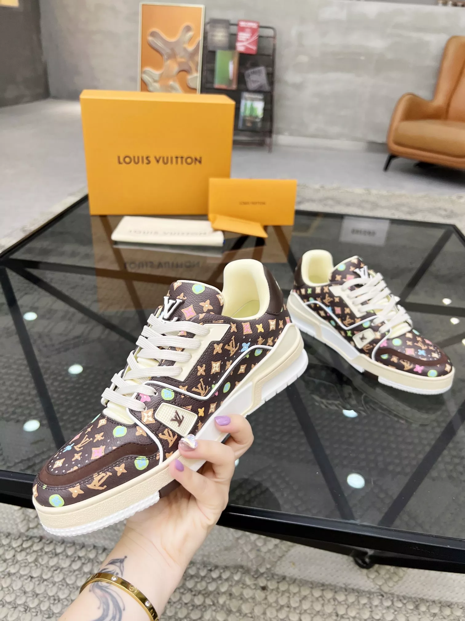 Louis Vuitton Casual Shoes For Men Durable 4772