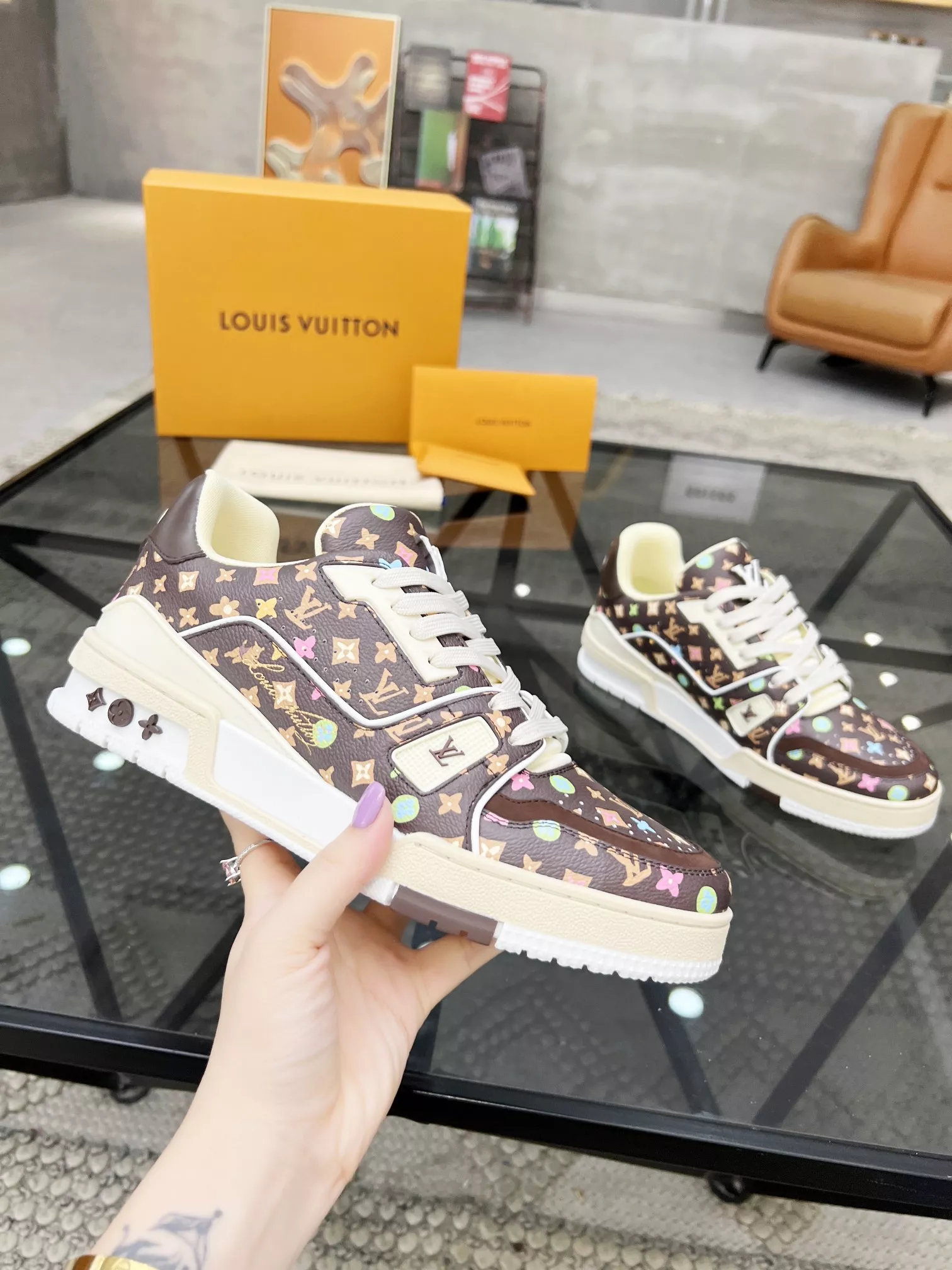 Louis Vuitton Casual Shoes For Men Durable 4772