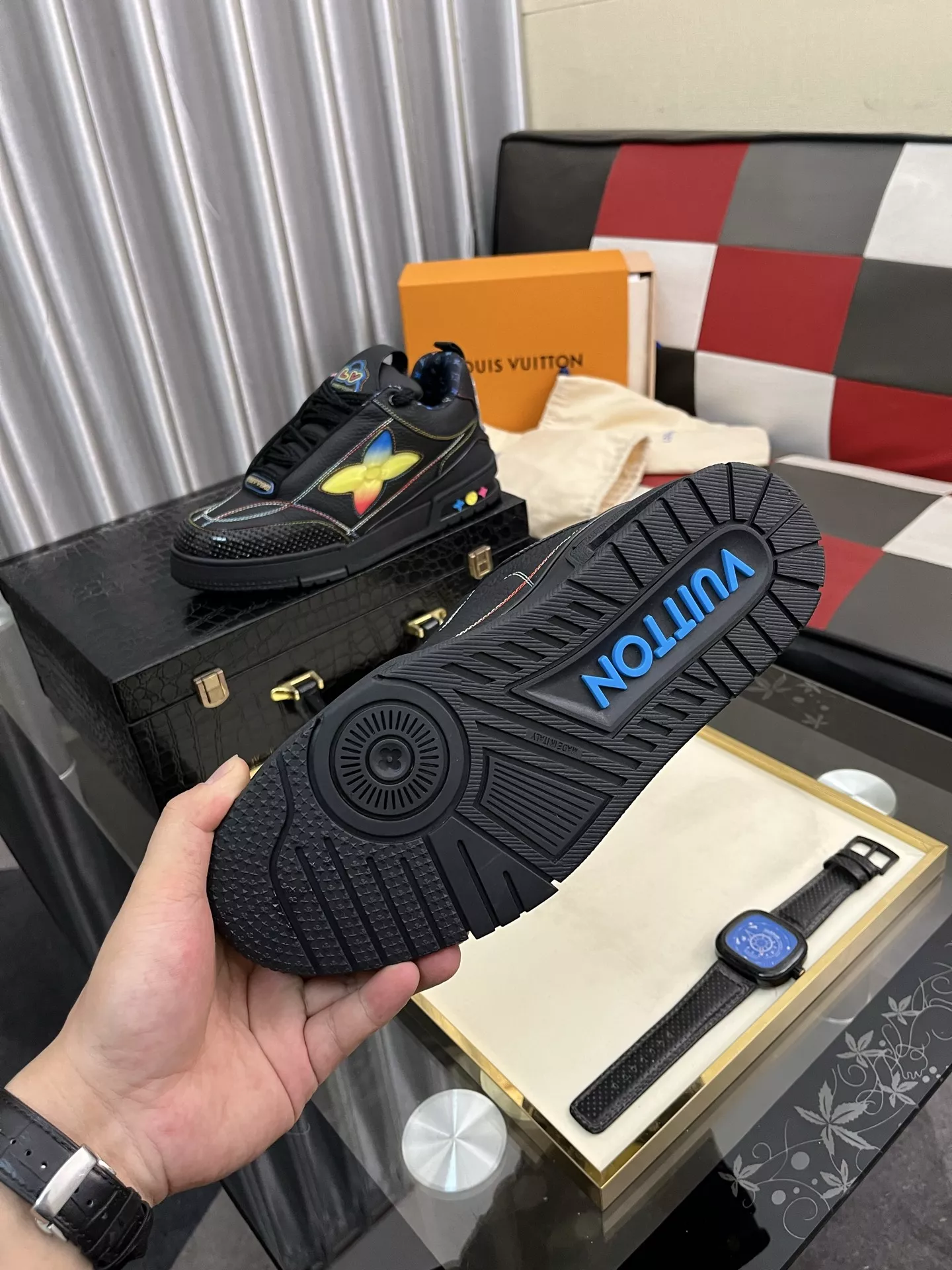 Louis Vuitton Casual Shoes For Men Fashionable 6184