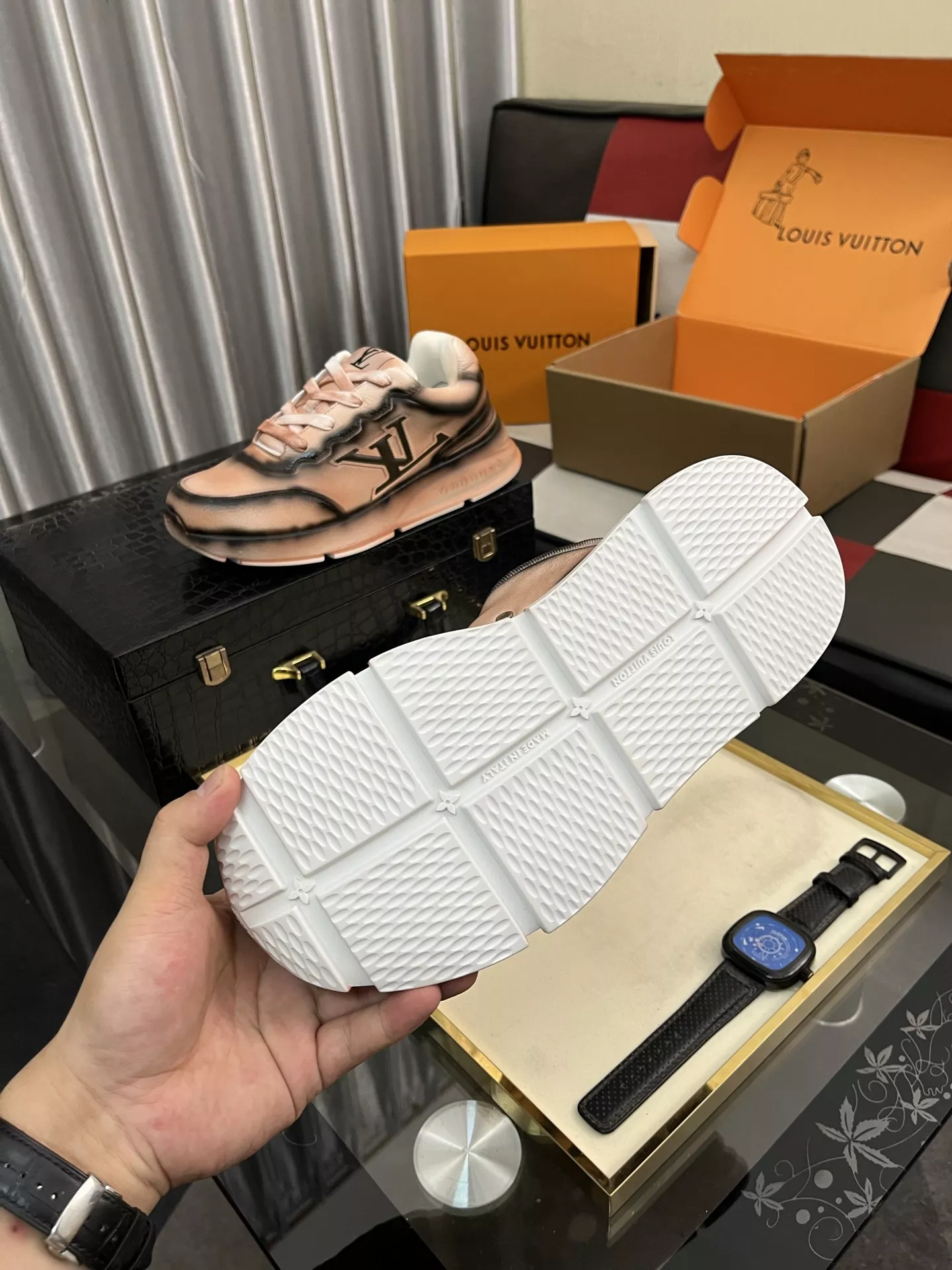 Louis Vuitton Casual Shoes For Men Flexible 6832