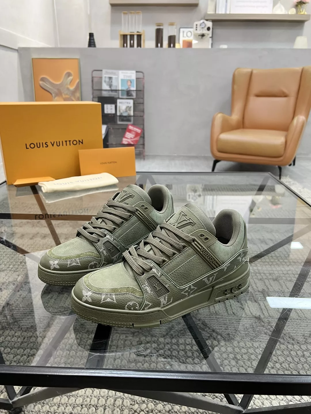 Louis Vuitton Casual Shoes For Men Practical 6001