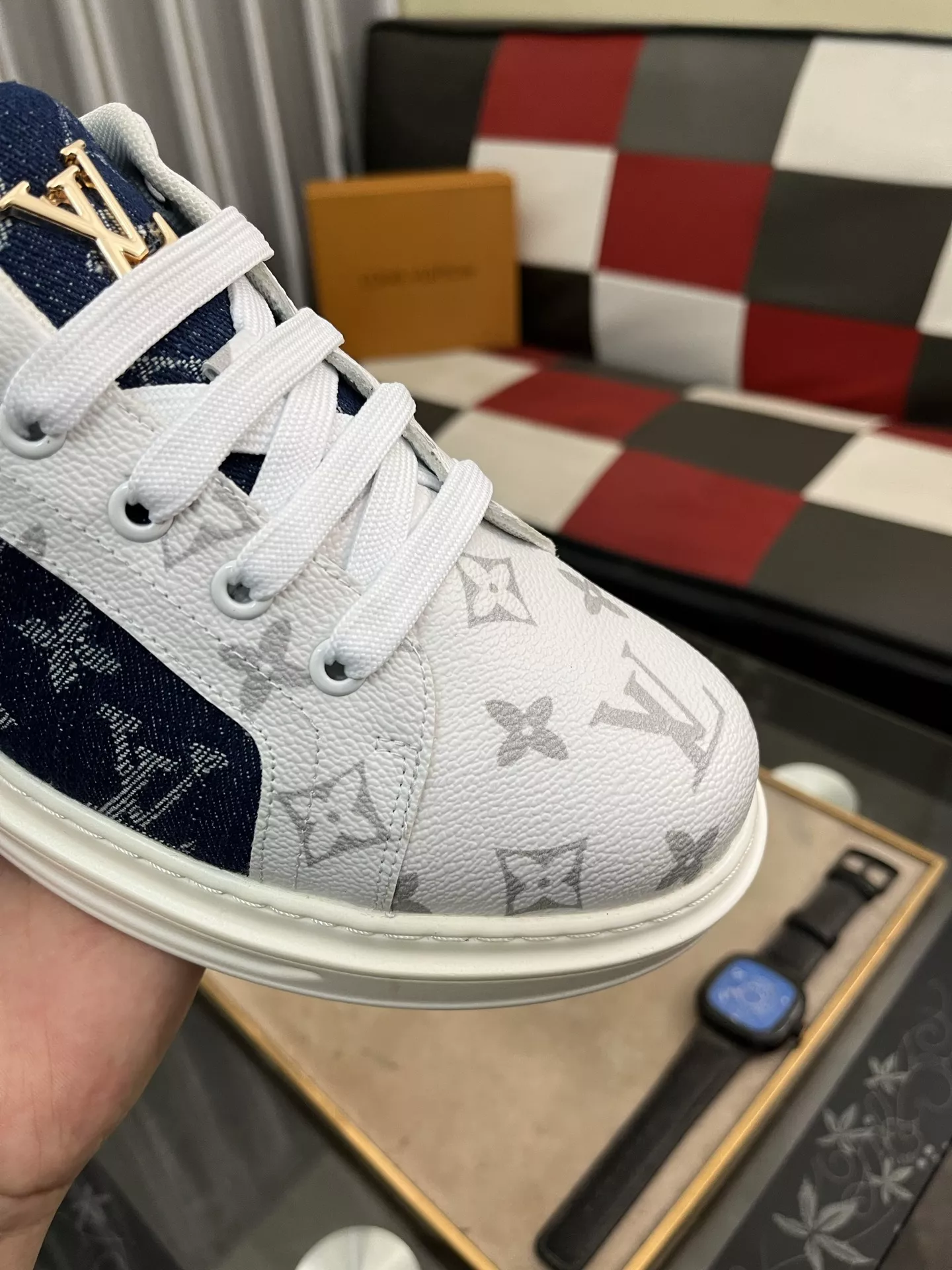 Louis Vuitton Casual Shoes For Men Practical 8063
