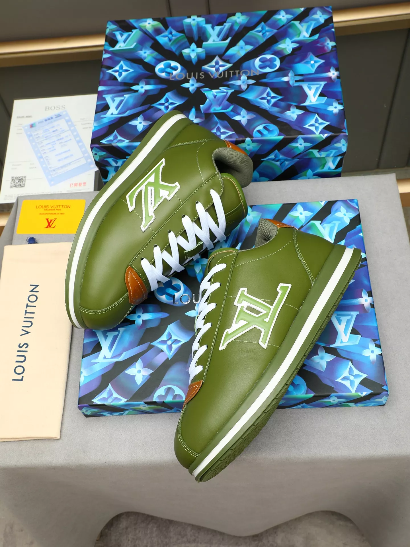 Louis Vuitton Casual Shoes For Men Refined 416