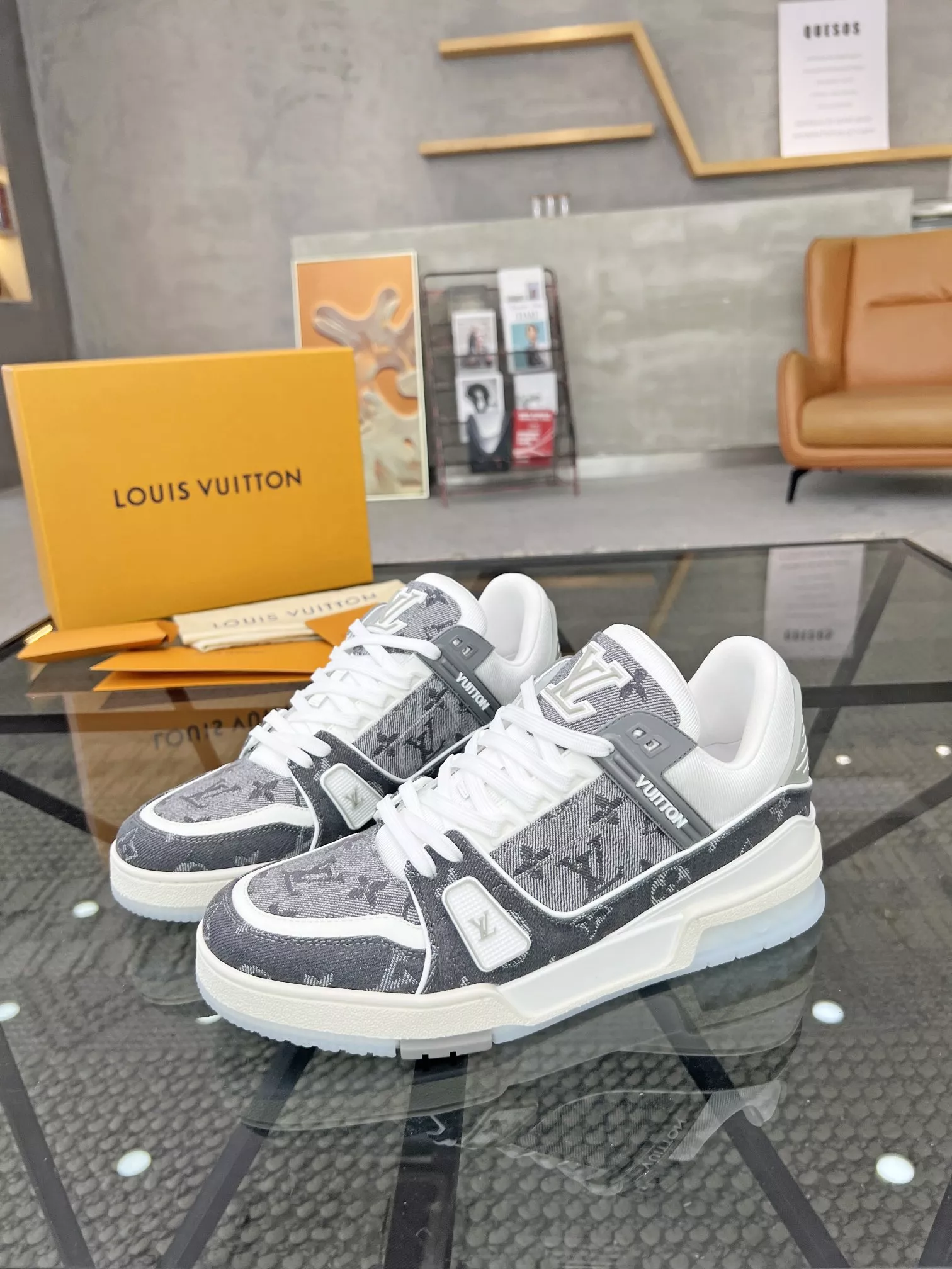 Louis Vuitton Casual Shoes For Men Soft 4173