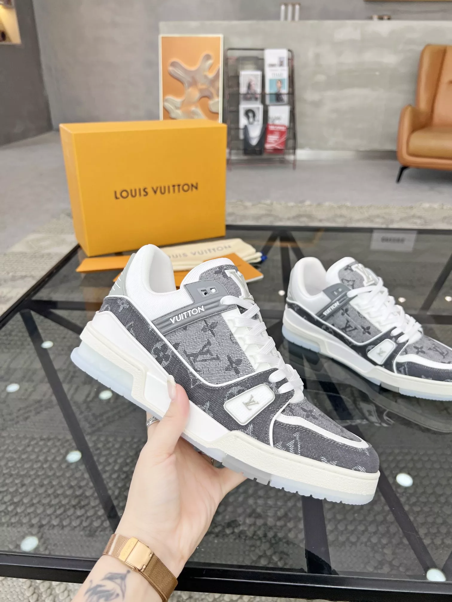 Louis Vuitton Casual Shoes For Men Soft 4173