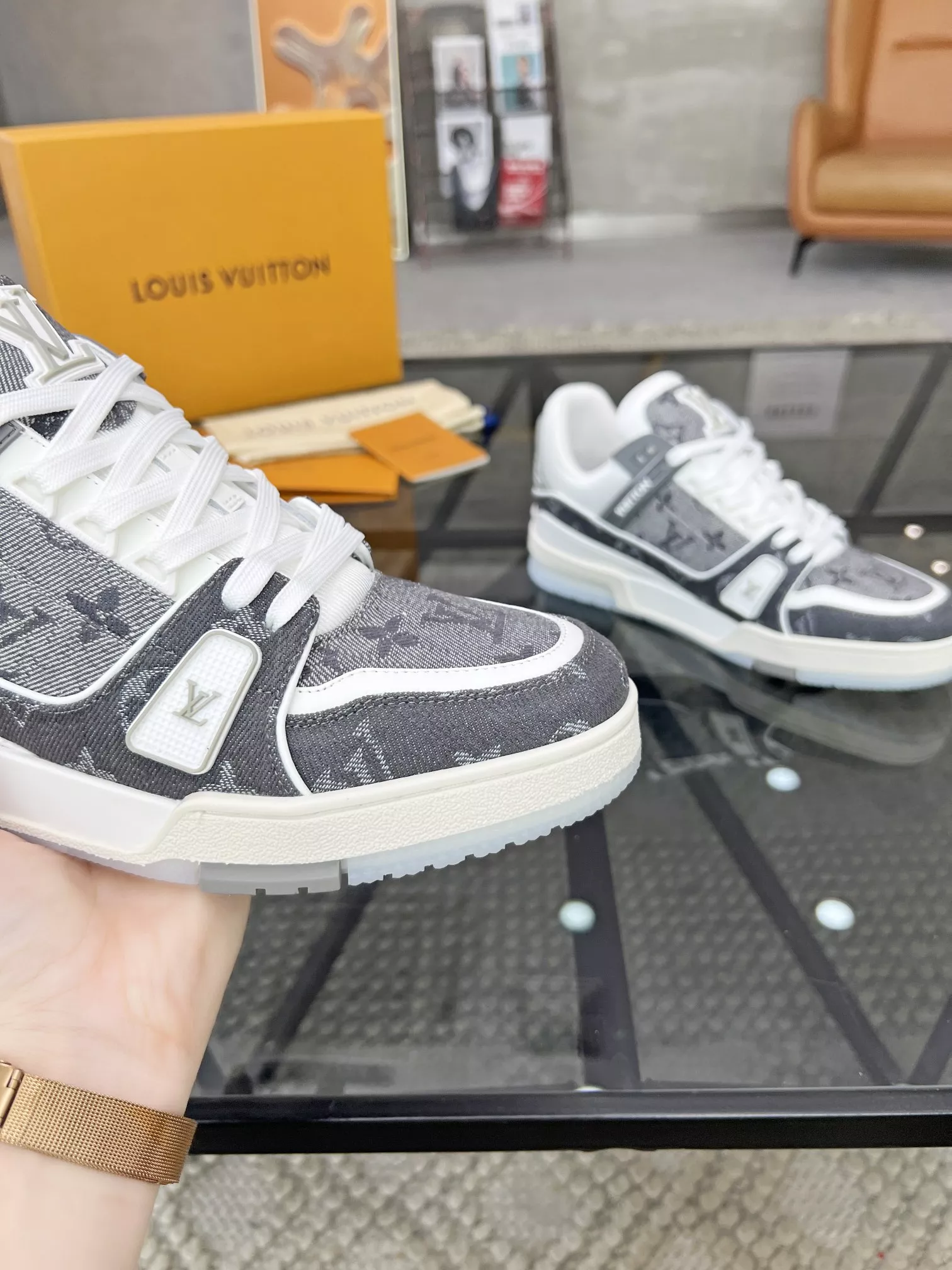 Louis Vuitton Casual Shoes For Men Soft 4173
