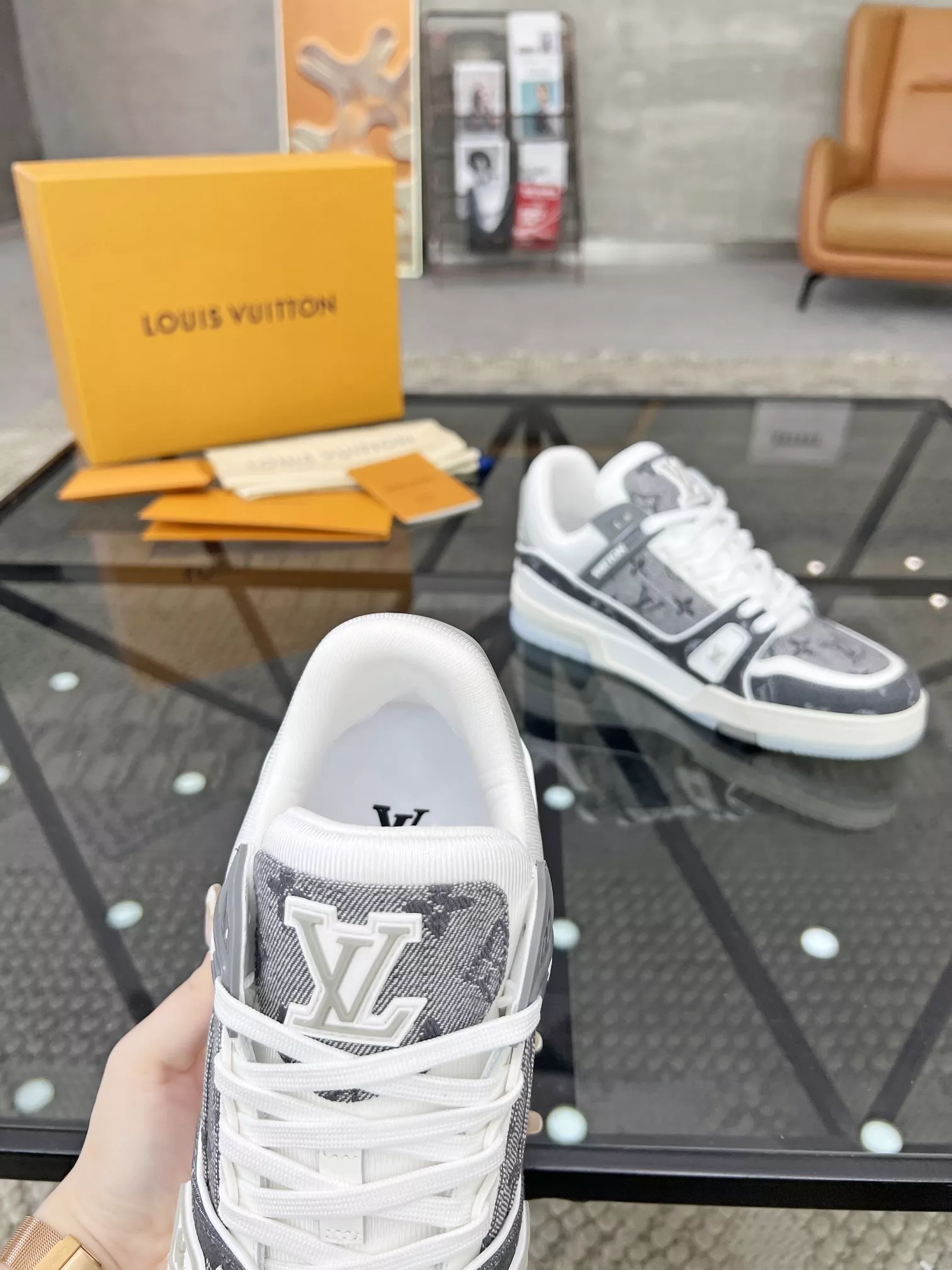 Louis Vuitton Casual Shoes For Men Soft 4173