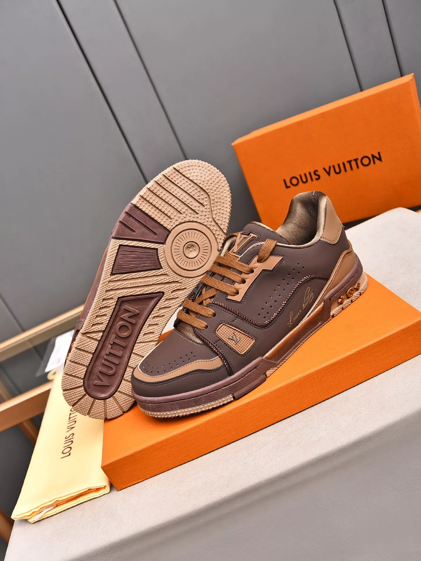 Louis Vuitton Casual Shoes For Men Stylish 9445