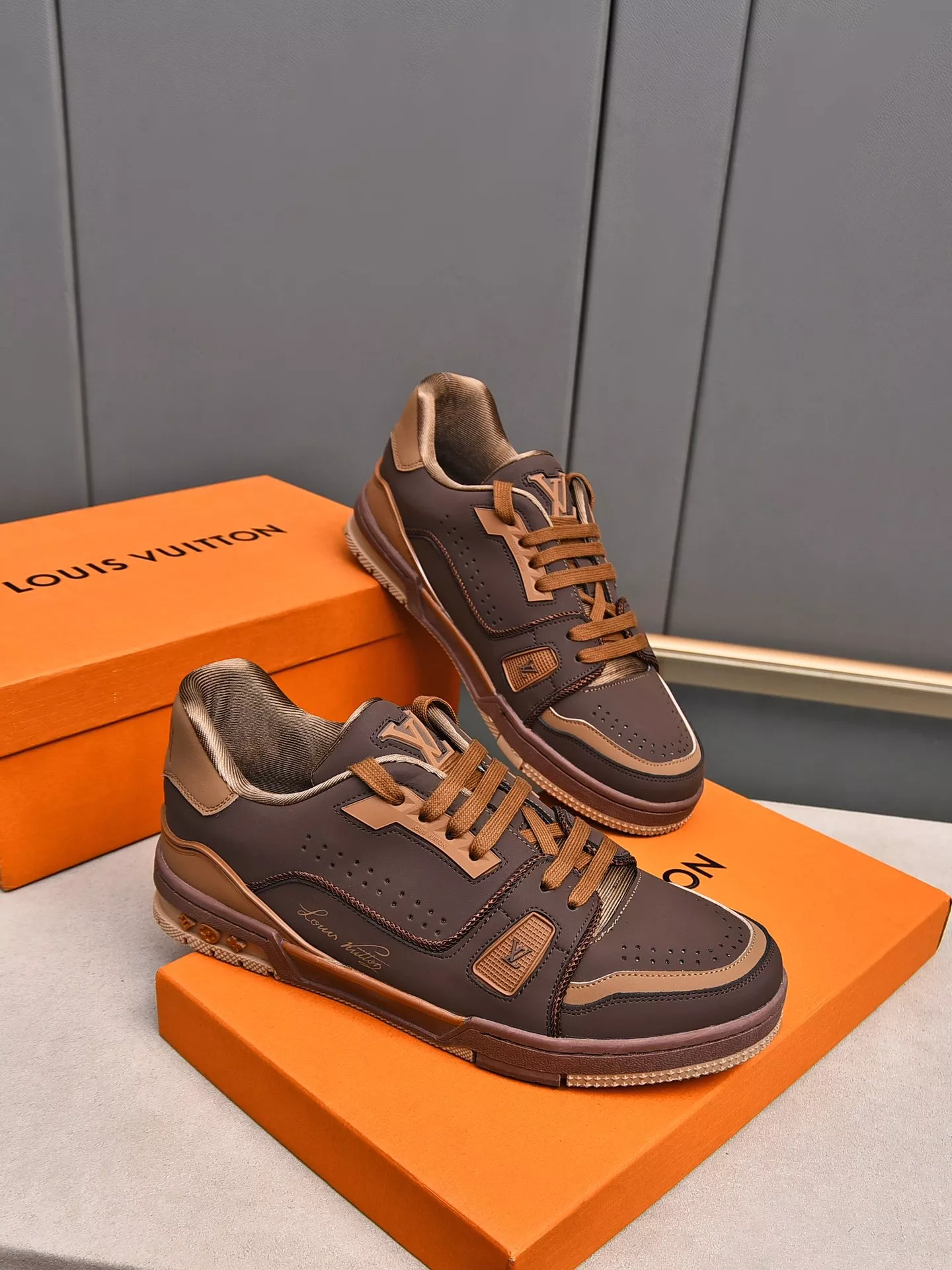 Louis Vuitton Casual Shoes For Men Stylish 9445