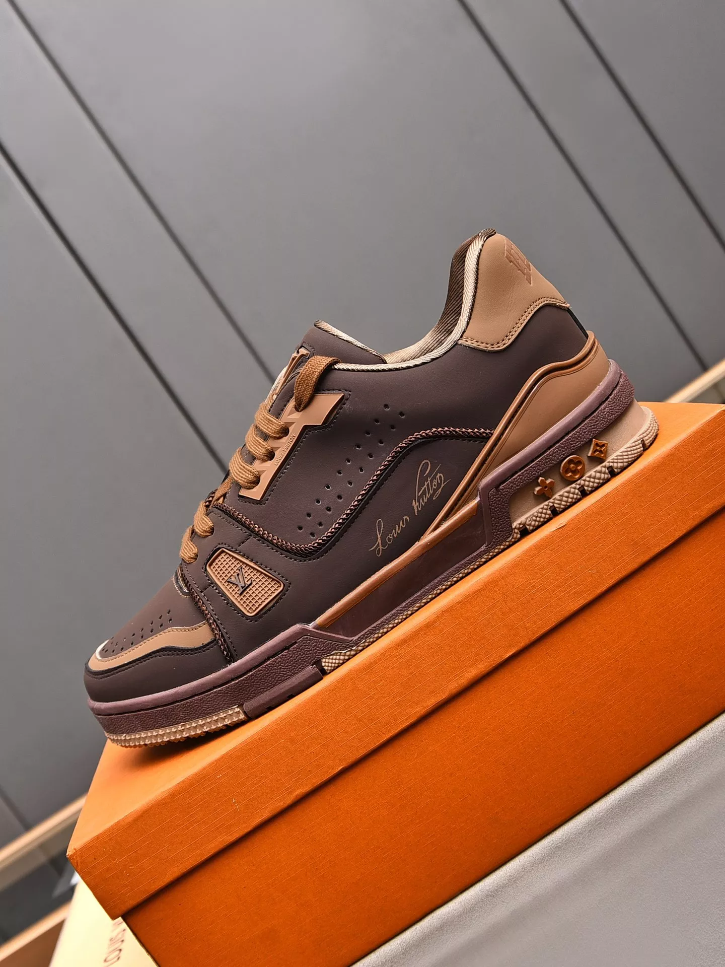 Louis Vuitton Casual Shoes For Men Stylish 9445