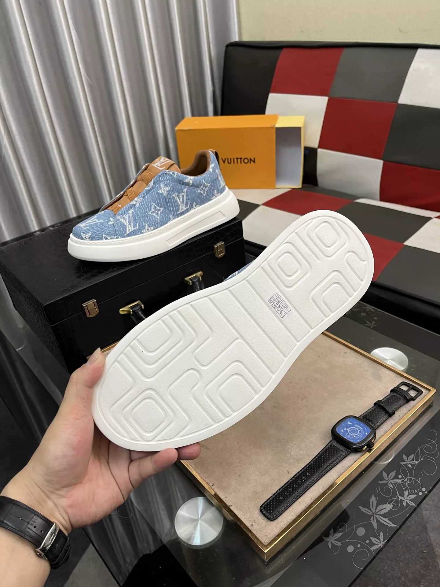 Louis Vuitton Casual Shoes For Men Versatile 3031
