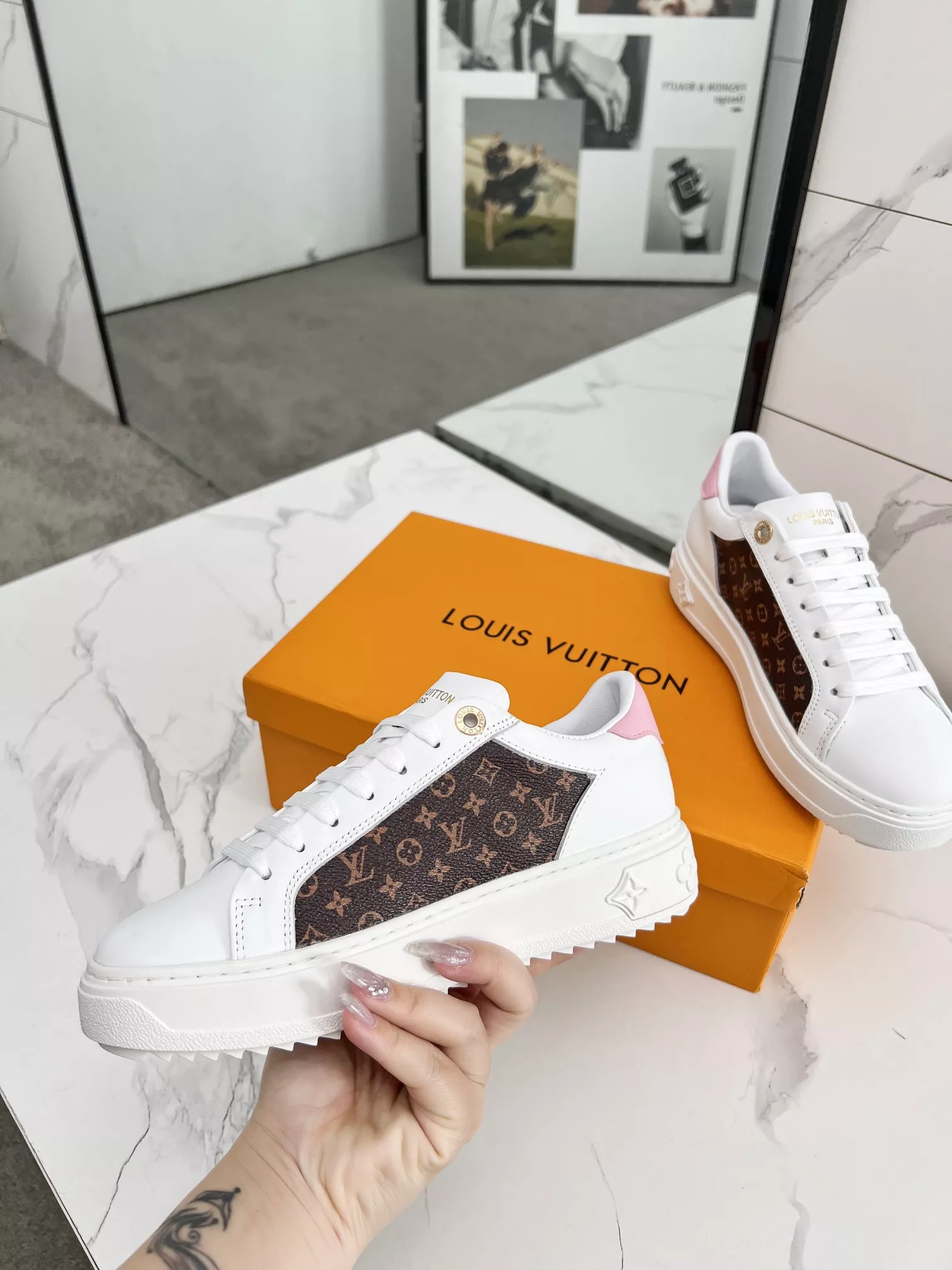 Louis Vuitton Casual Shoes For Women GoodFit 7691