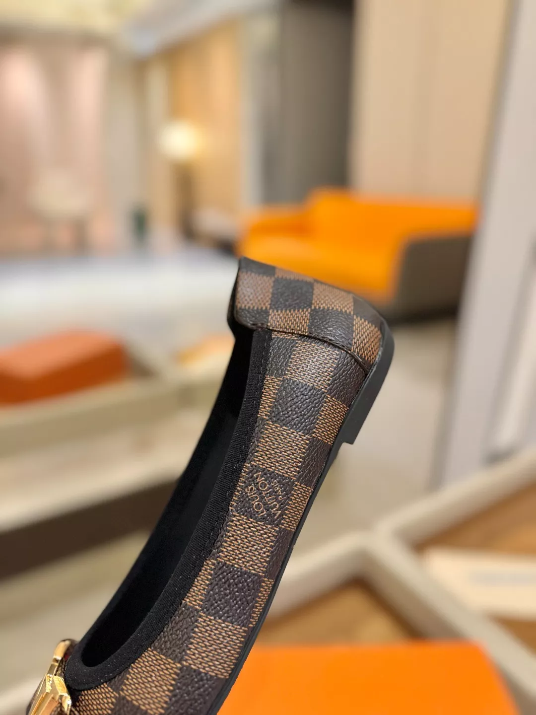 Louis Vuitton Flat Shoes For Women Bright 4112