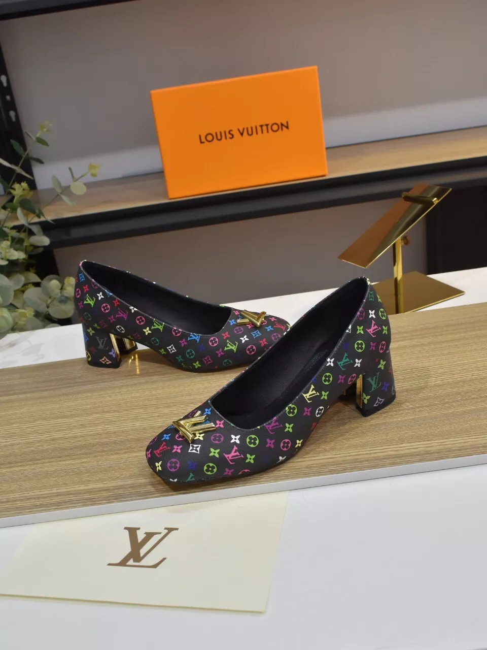 Louis Vuitton High-Heeled Shoes For Women Breathable 2007