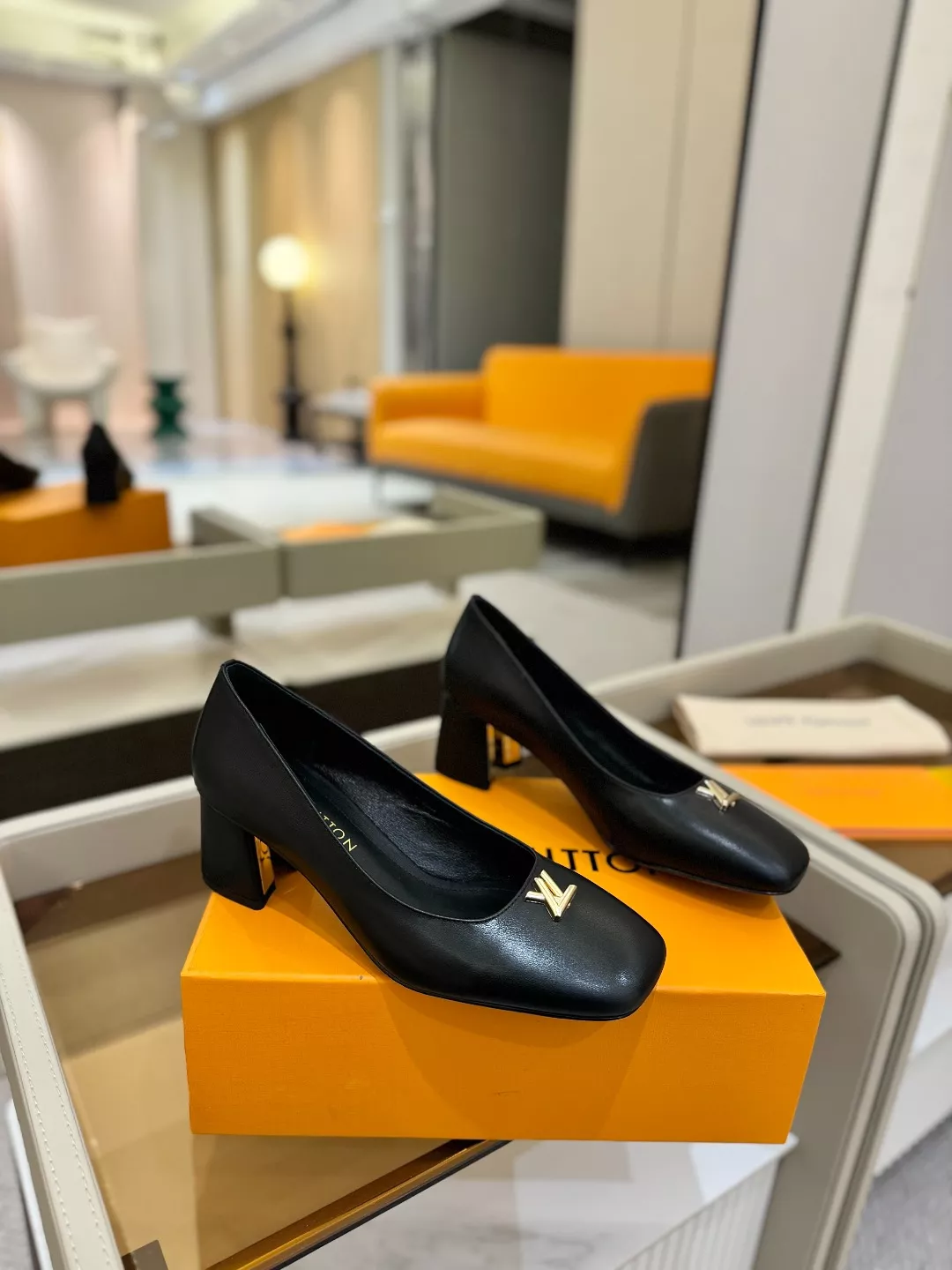 Louis Vuitton High-Heeled Shoes For Women Sleek 4568