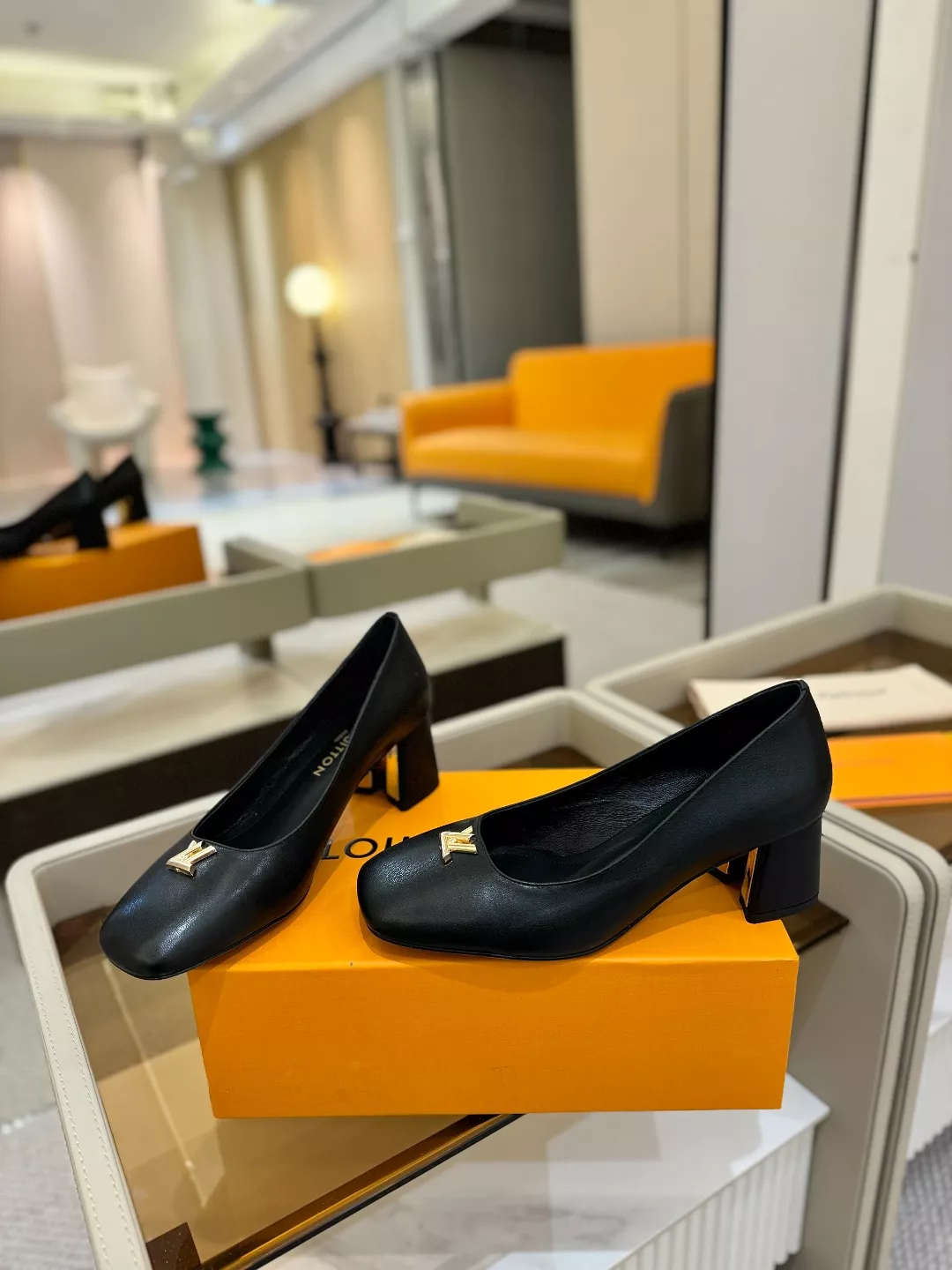 Louis Vuitton High-Heeled Shoes For Women Sleek 4568
