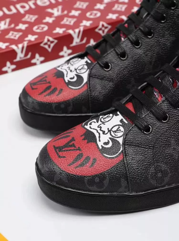 Louis Vuitton High Tops Shoes For Men Breathable 1554