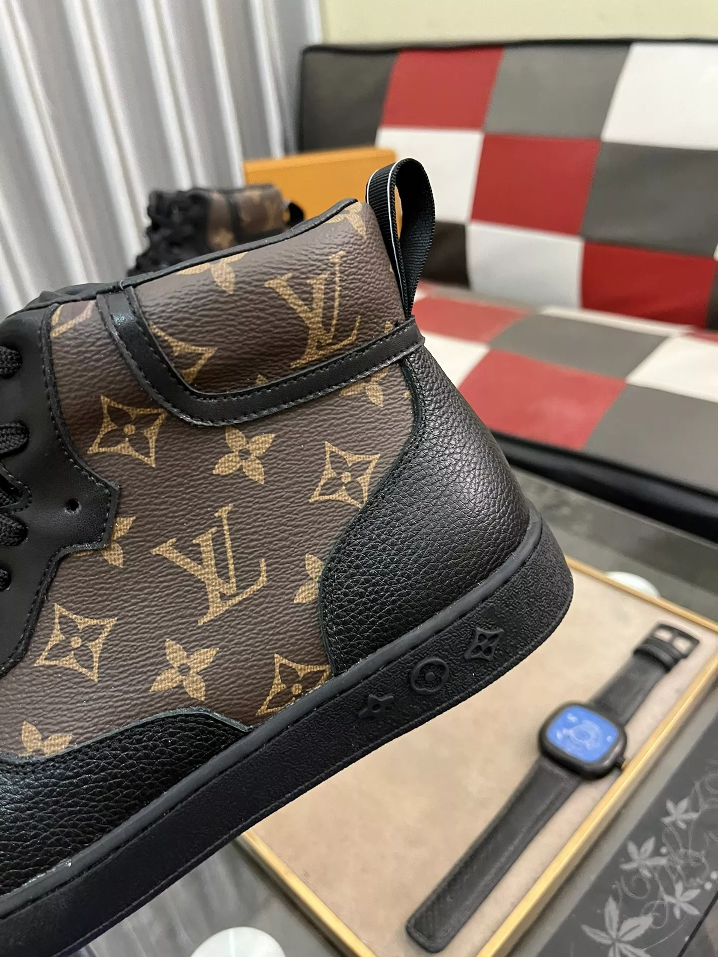 Louis Vuitton High Tops Shoes For Men Bright 2750
