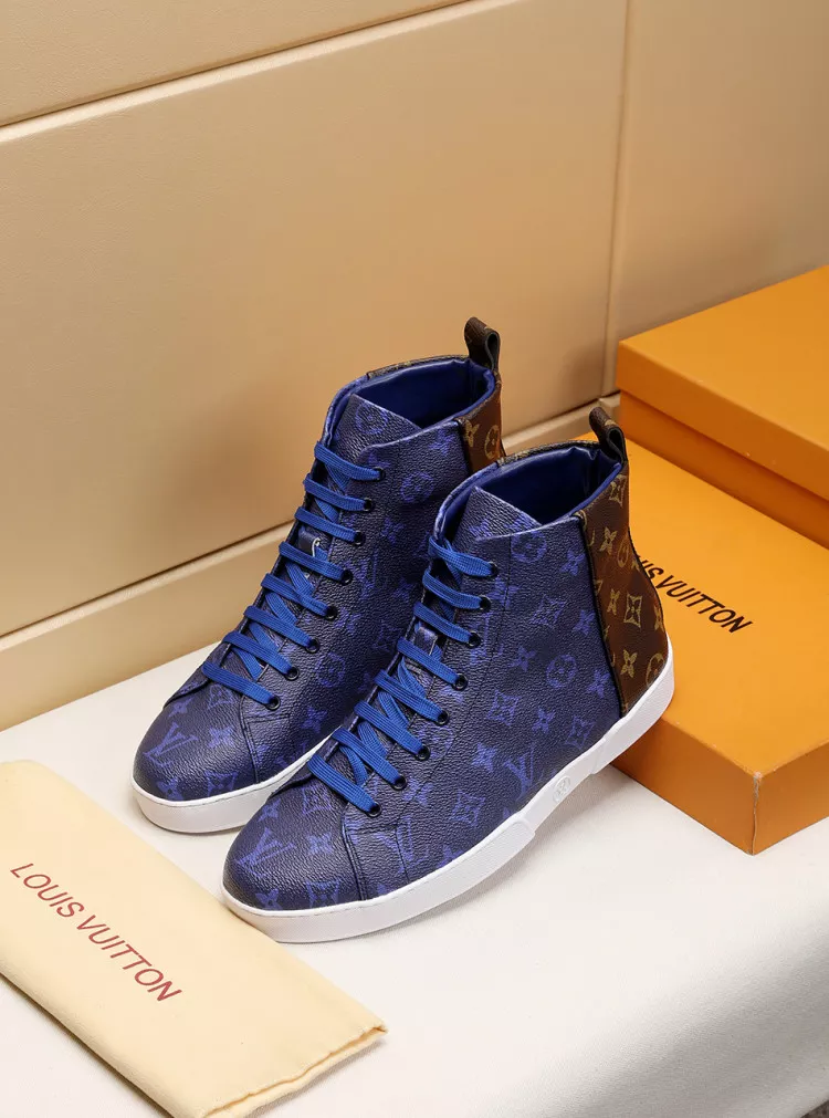 Louis Vuitton High Tops Shoes For Men DailyWear 4826