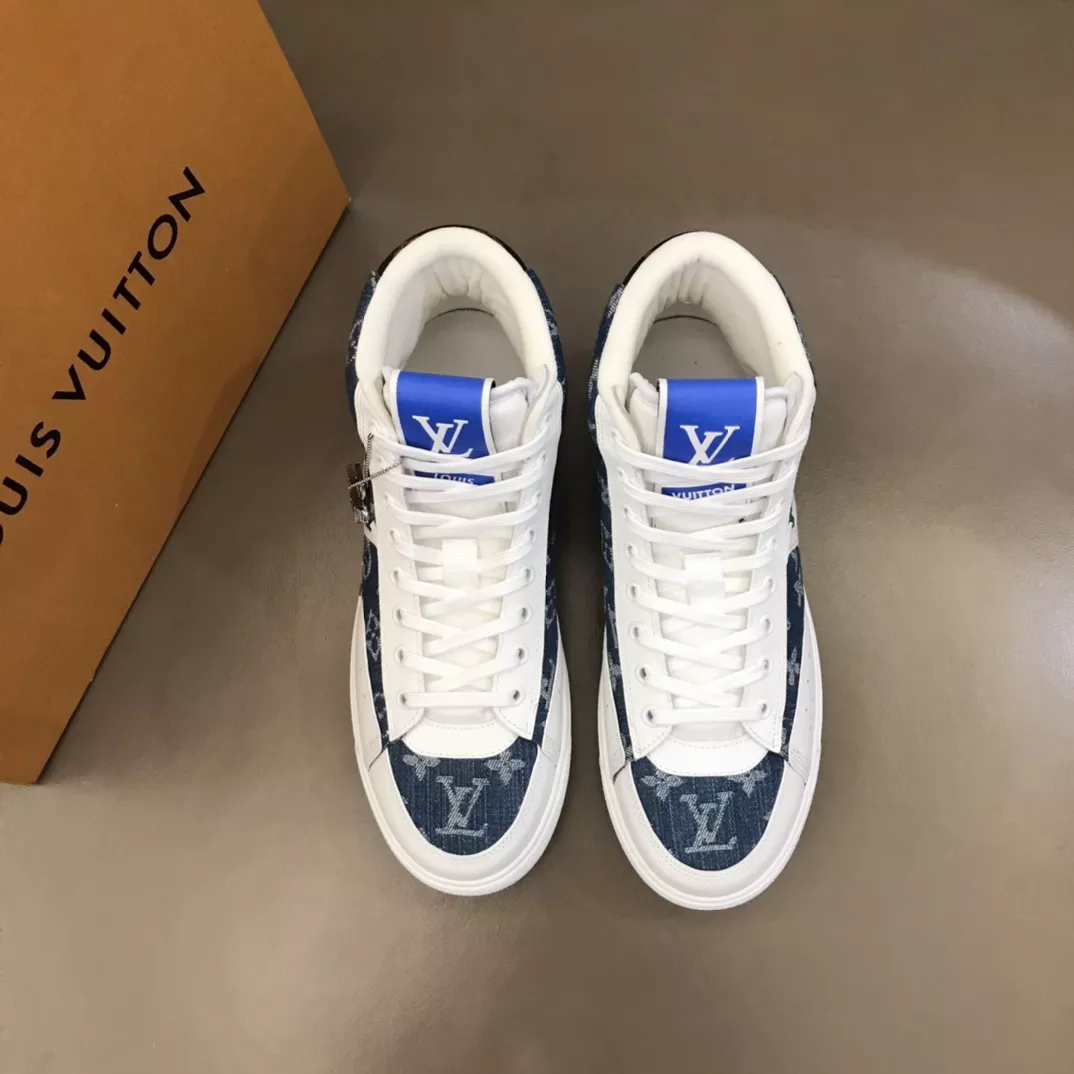 Louis Vuitton High Tops Shoes For Men Durable 7872