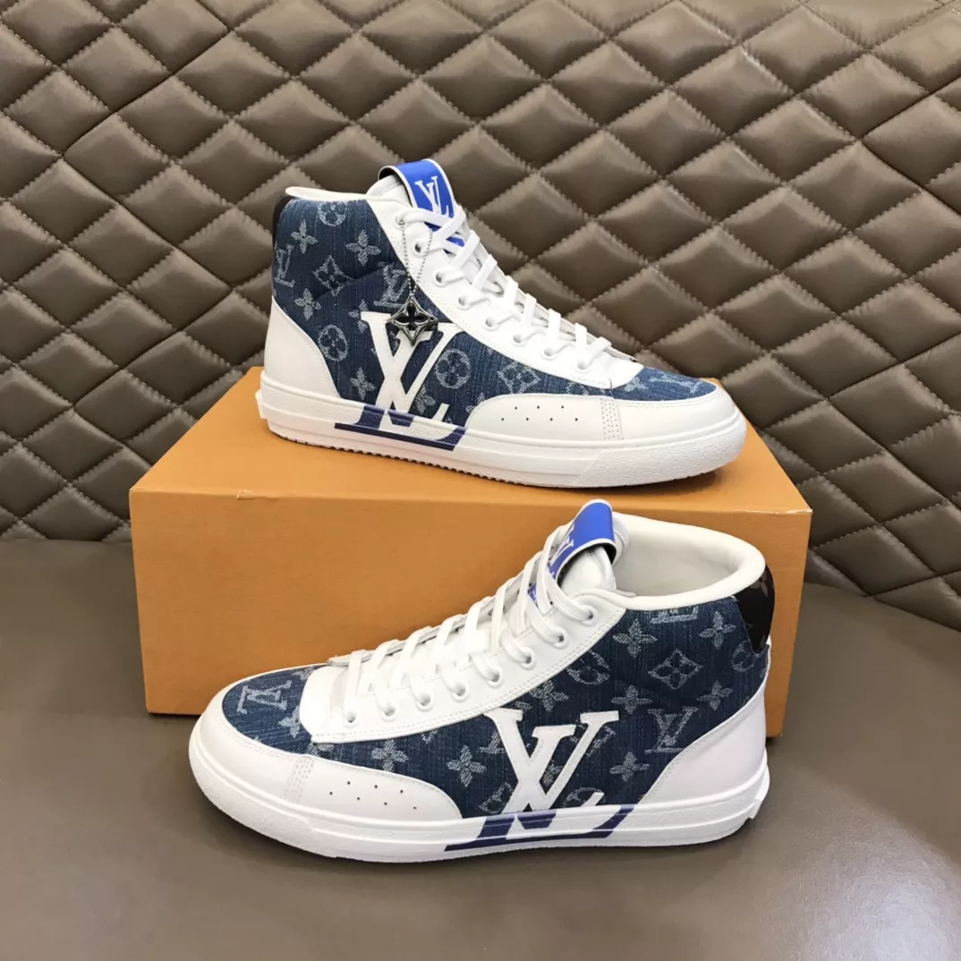 Louis Vuitton High Tops Shoes For Men Durable 7872