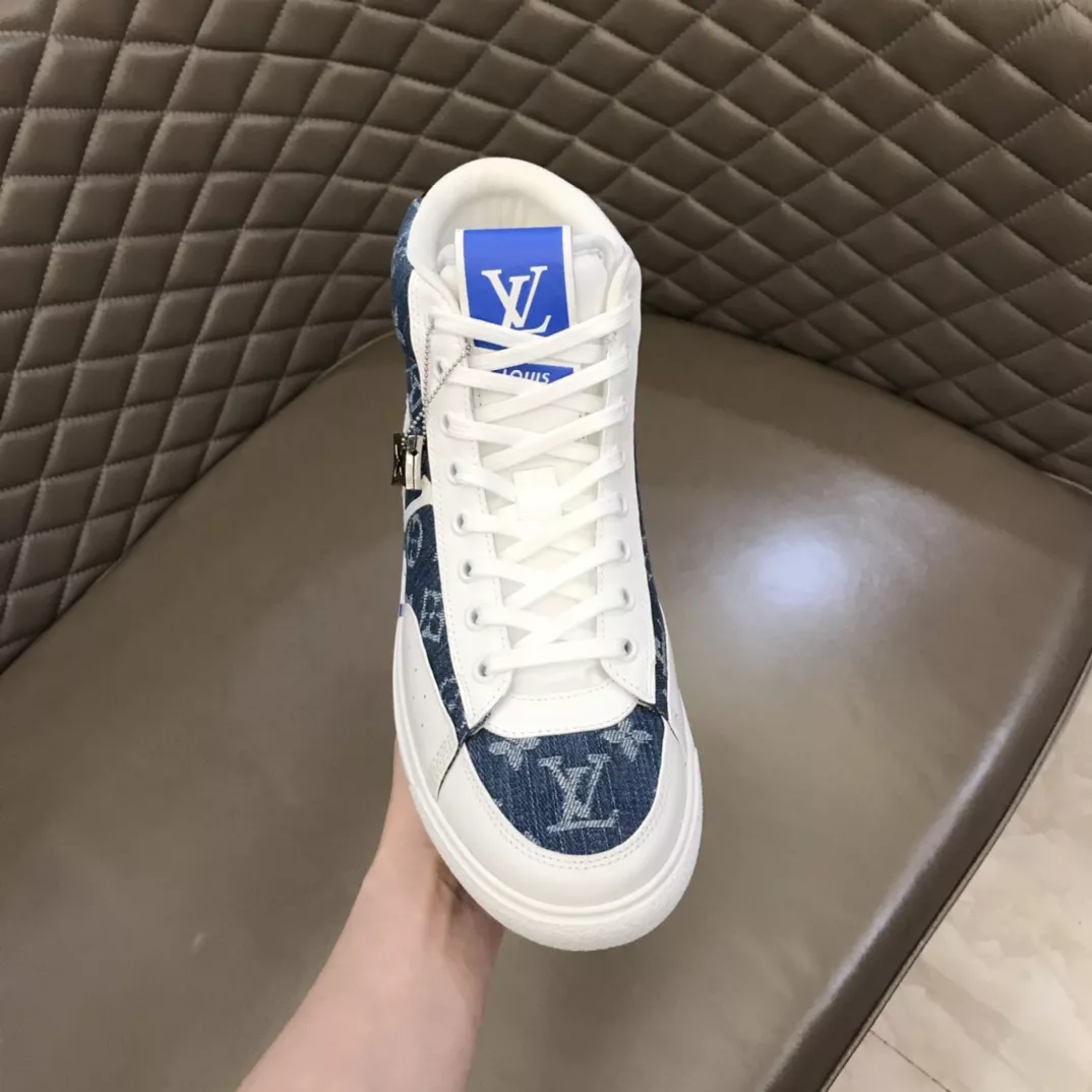 Louis Vuitton High Tops Shoes For Men Durable 7872