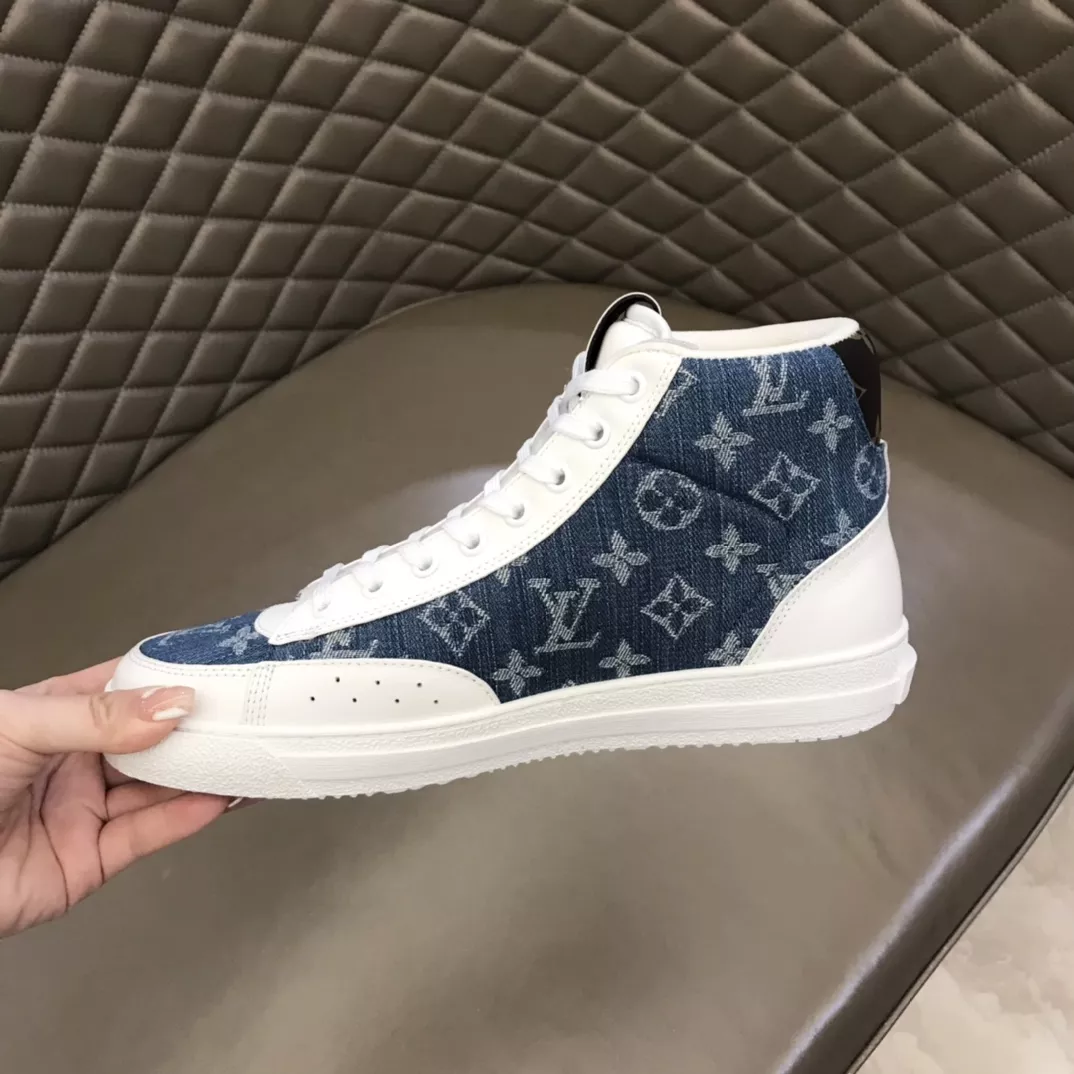 Louis Vuitton High Tops Shoes For Men Durable 7872