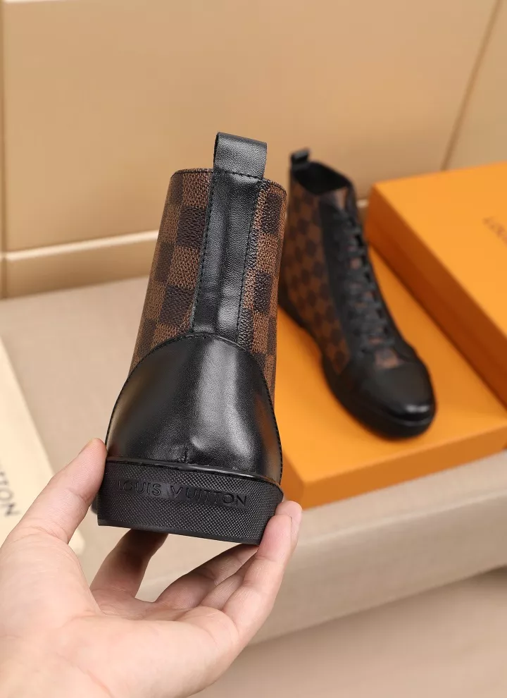Louis Vuitton High Tops Shoes For Men Durable 8437