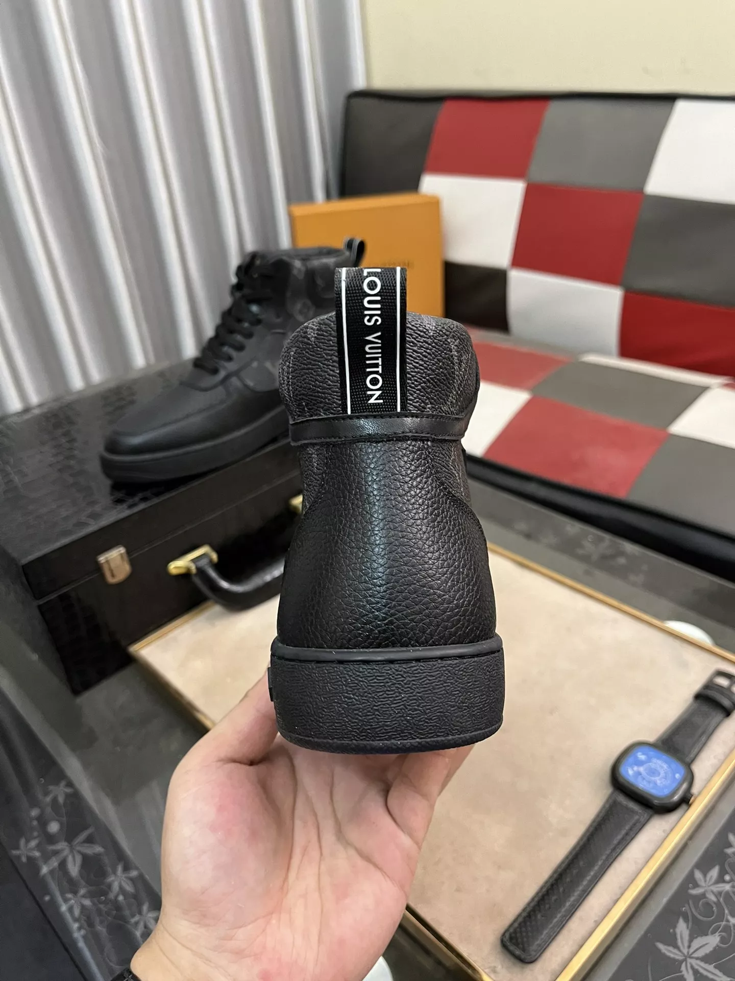 Louis Vuitton High Tops Shoes For Men Efficient 6729