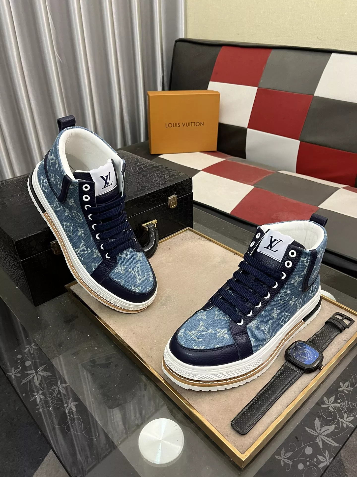 Louis Vuitton High Tops Shoes For Men GoAnywhere 6039