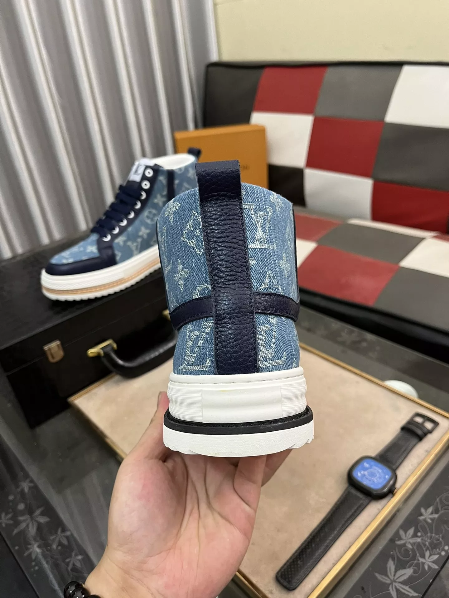 Louis Vuitton High Tops Shoes For Men GoAnywhere 6039