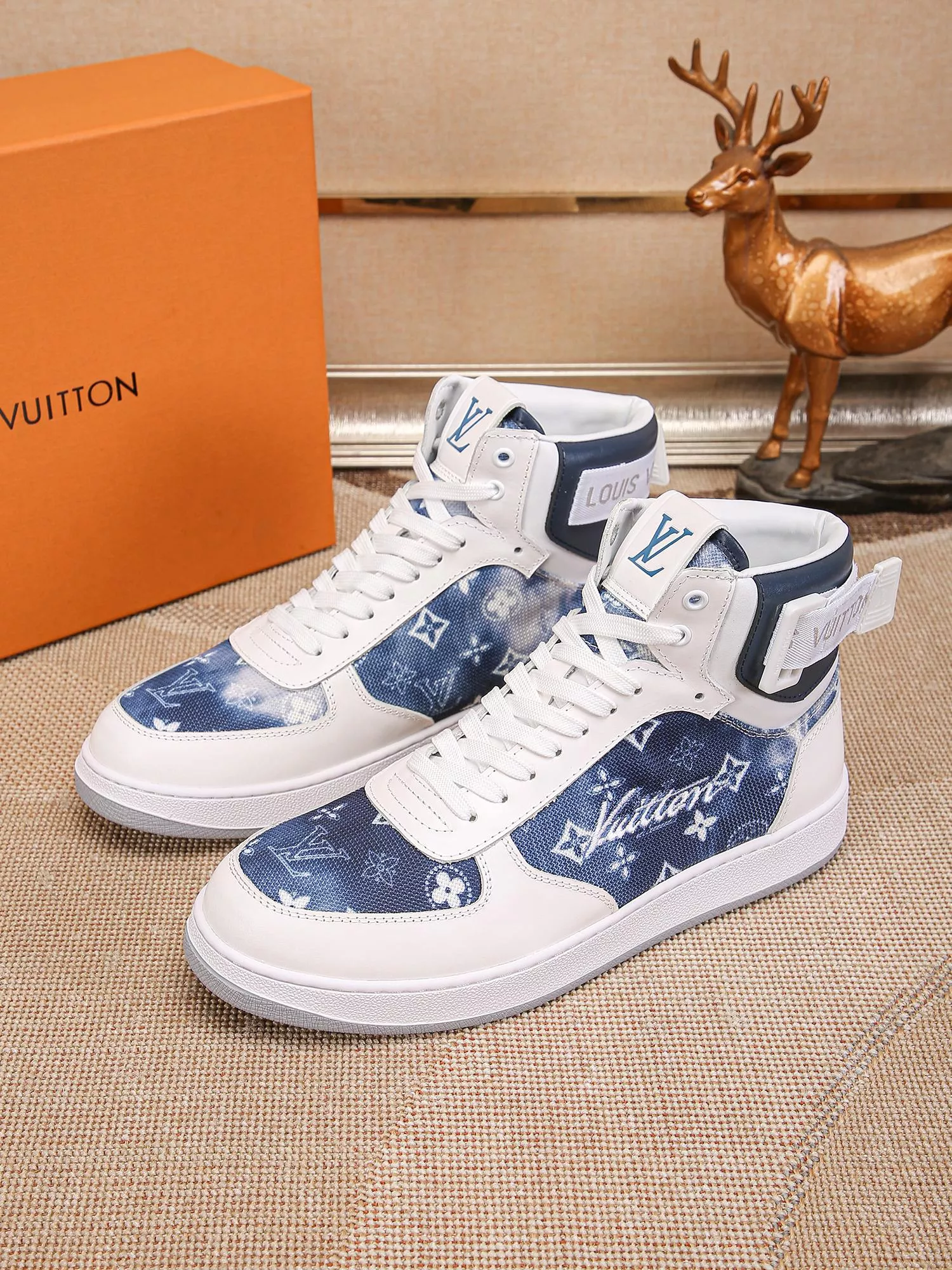 Louis Vuitton High Tops Shoes For Men GoodFit 3936