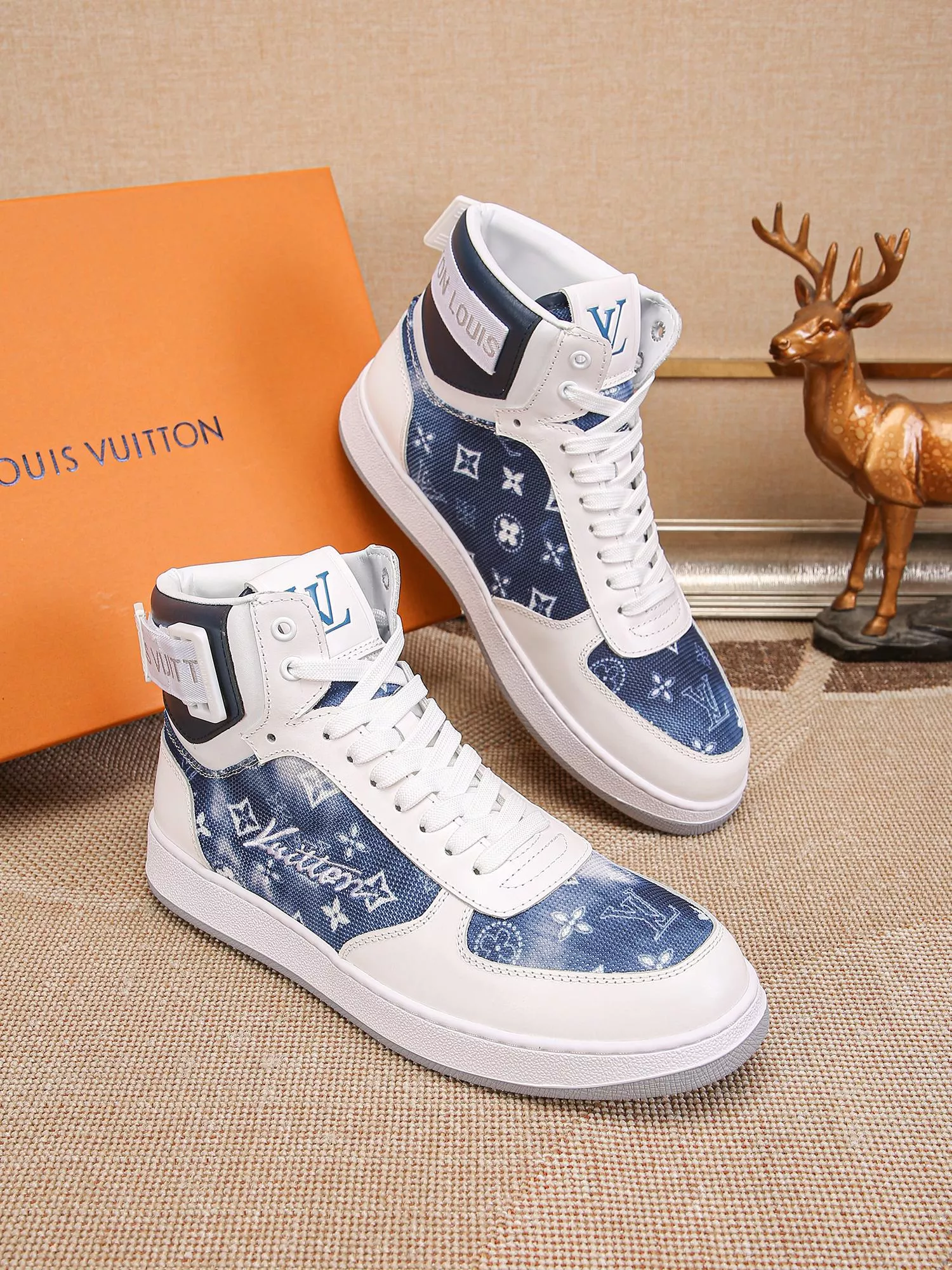 Louis Vuitton High Tops Shoes For Men GoodFit 3936