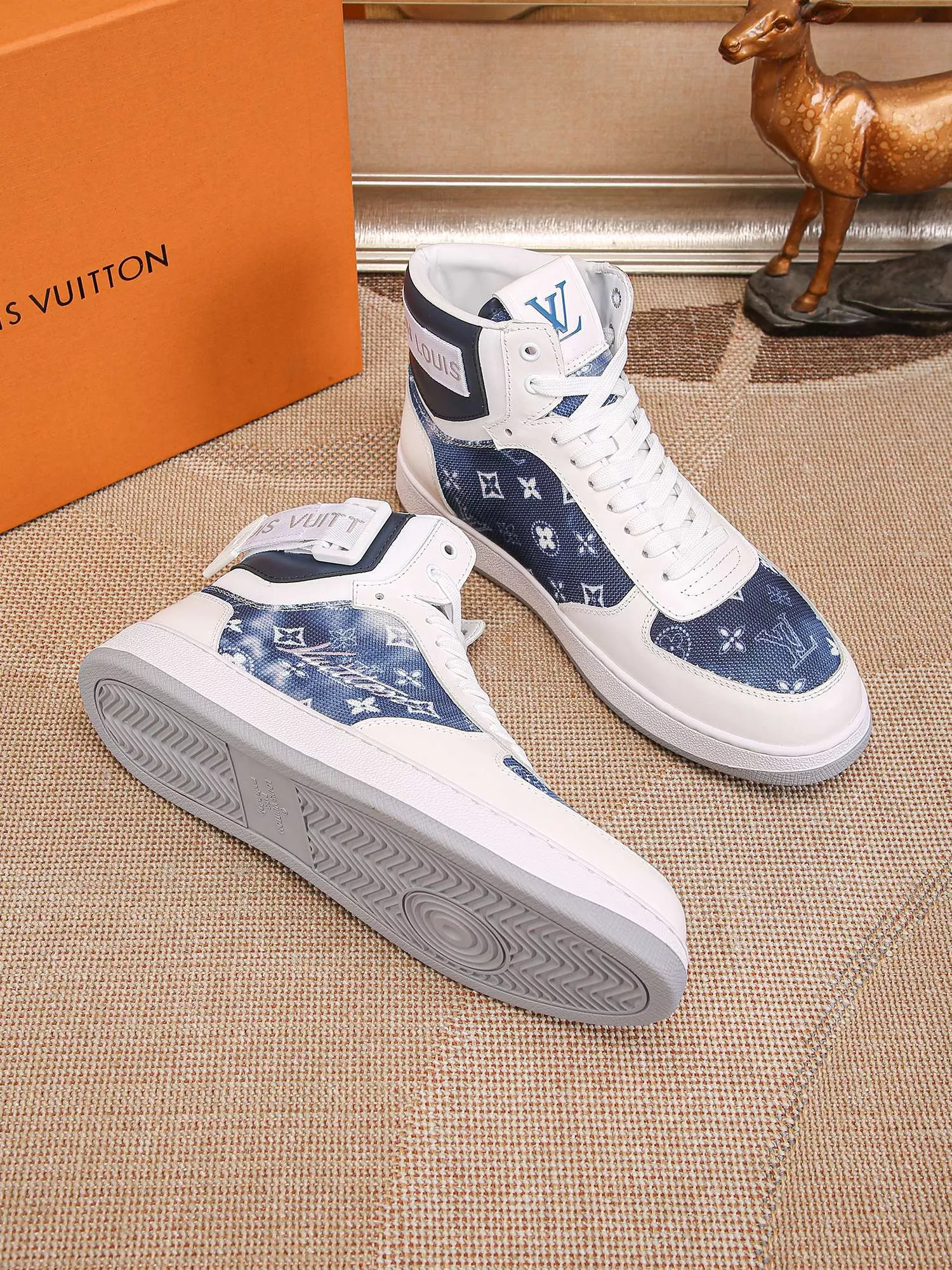 Louis Vuitton High Tops Shoes For Men GoodFit 3936