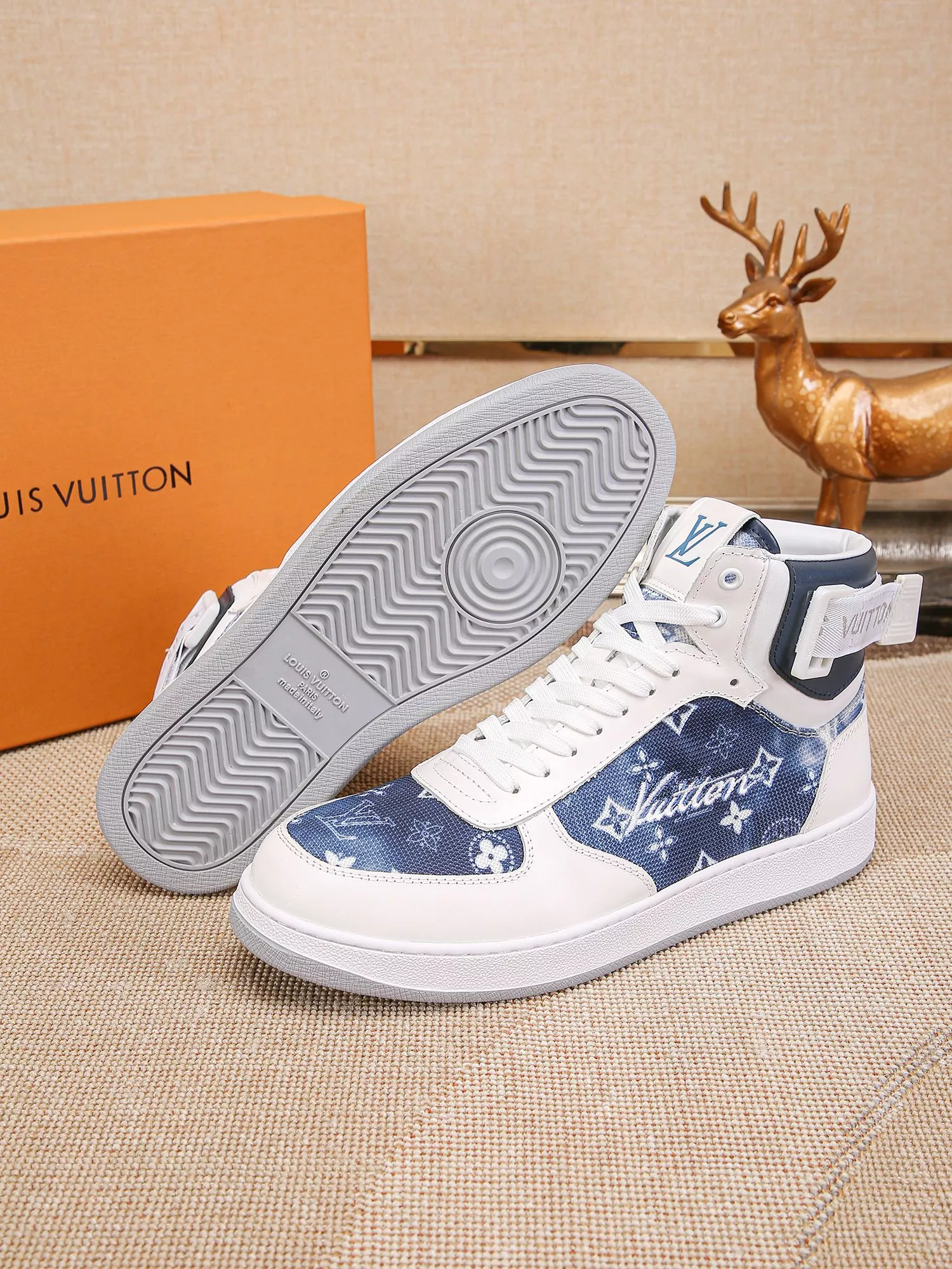 Louis Vuitton High Tops Shoes For Men GoodFit 3936