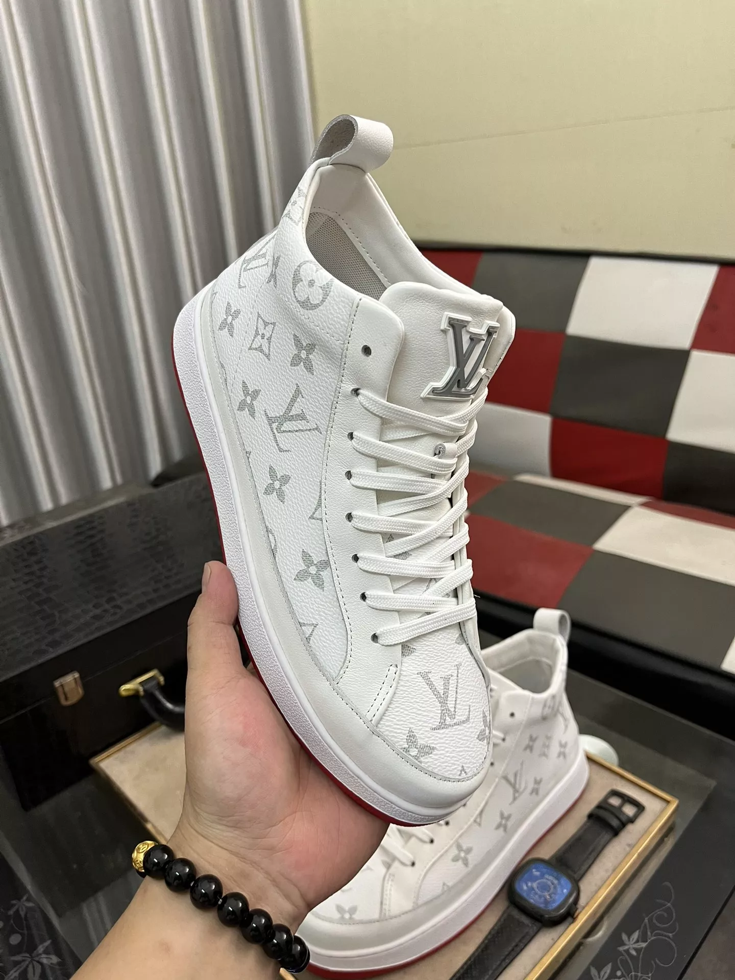Louis Vuitton High Tops Shoes For Men NewStyle 1479